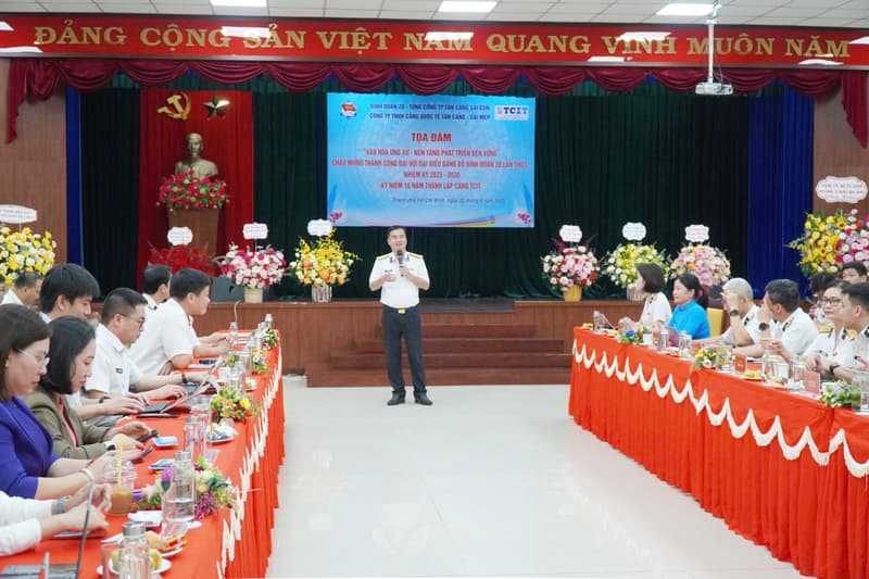 Nâng cao nhận thức và thực hành quy tắc văn hóa ứng xử tại Cảng Quốc tế Tân cảng Cái Mép