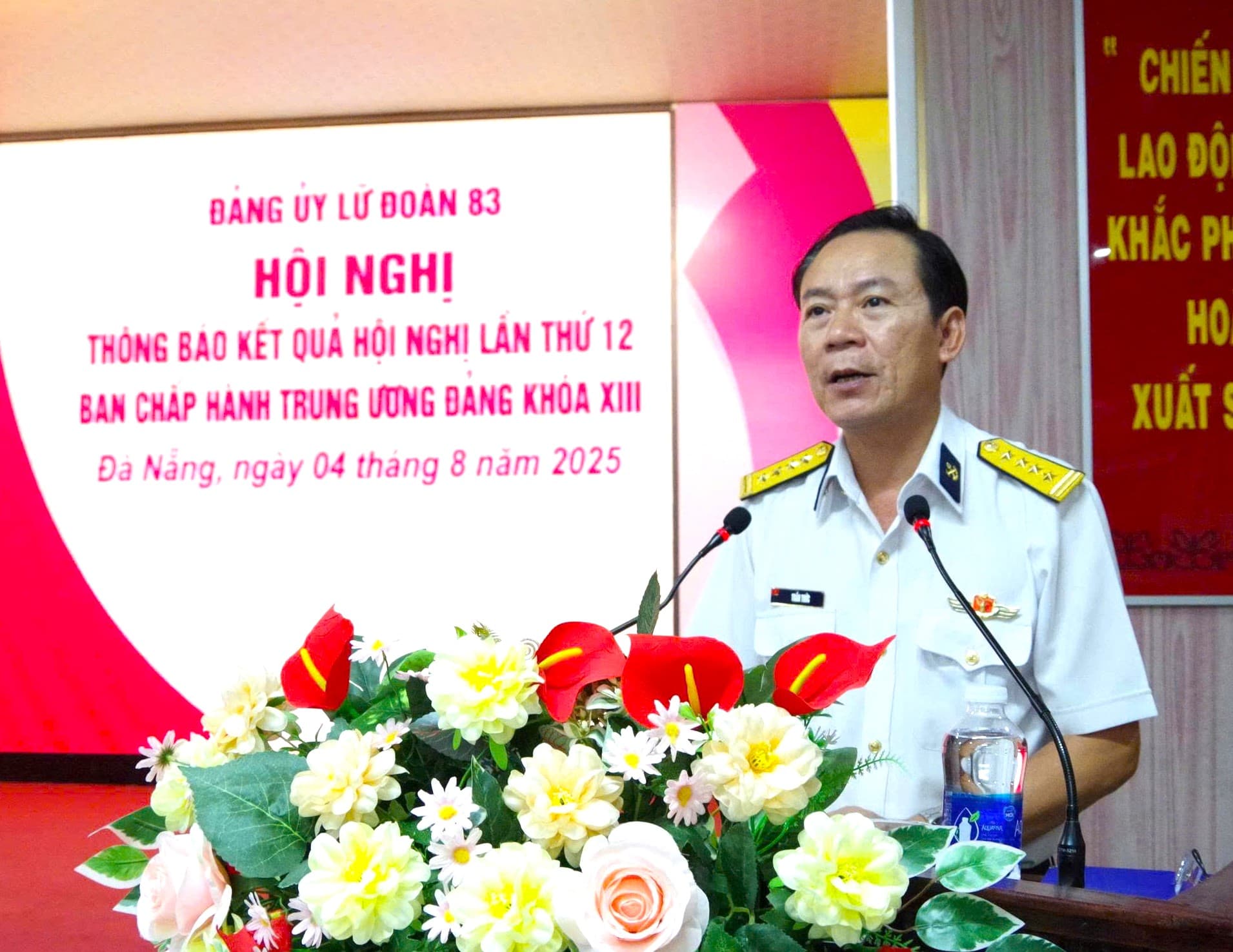 Lữ đoàn 83: Thông báo kết quả Hội nghị lần thứ 12, Ban Chấp hành Trung ương Đảng khóa XIII