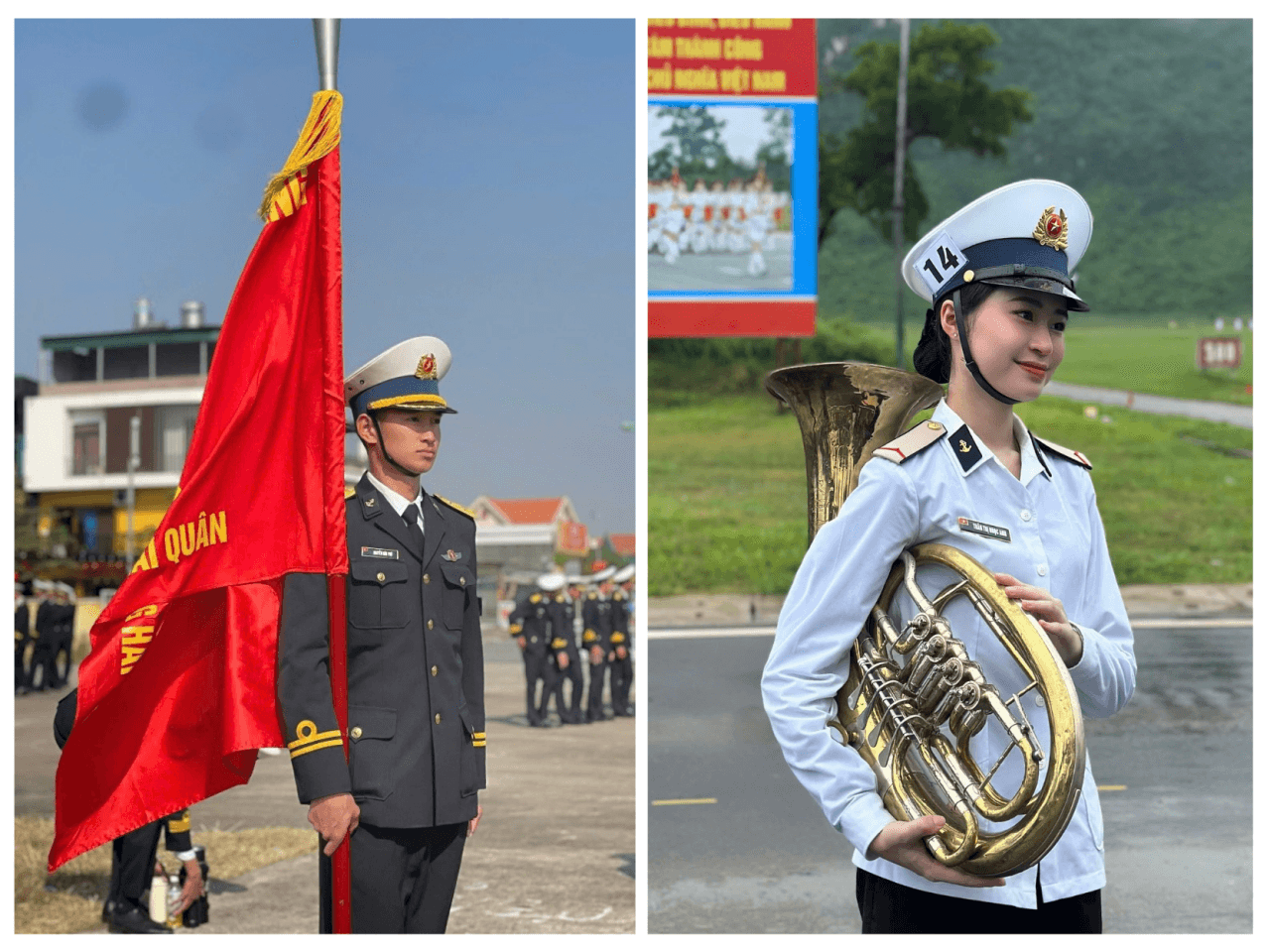 Gửi trọn tình yêu nước trong mỗi bước diễu binh, diễu hành