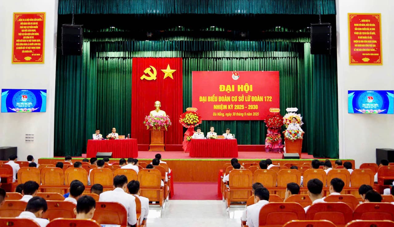 Đại hội Đoàn cơ sở Lữ đoàn 172 nhiệm kỳ 2025 - 2030