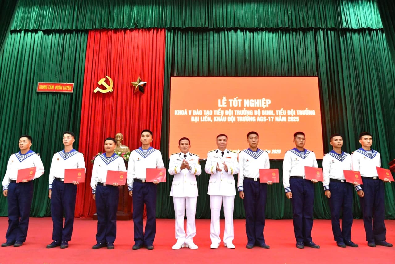 Trung tâm Huấn luyện Vùng 2: Lễ tốt nghiệp đào tạo hạ sĩ quan-chỉ huy