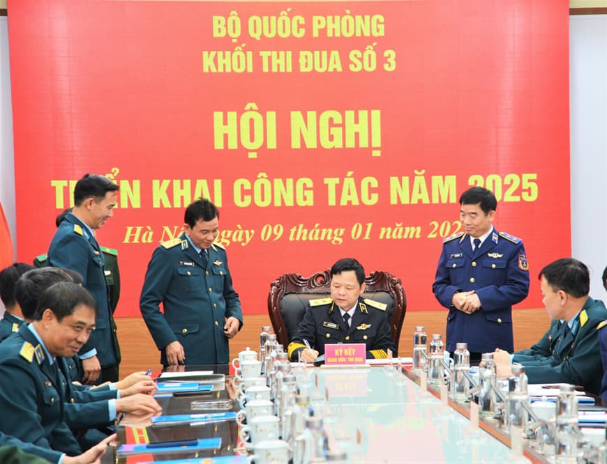 Khối thi đua số 3 Bộ Quốc phòng triển khai công tác năm 2025