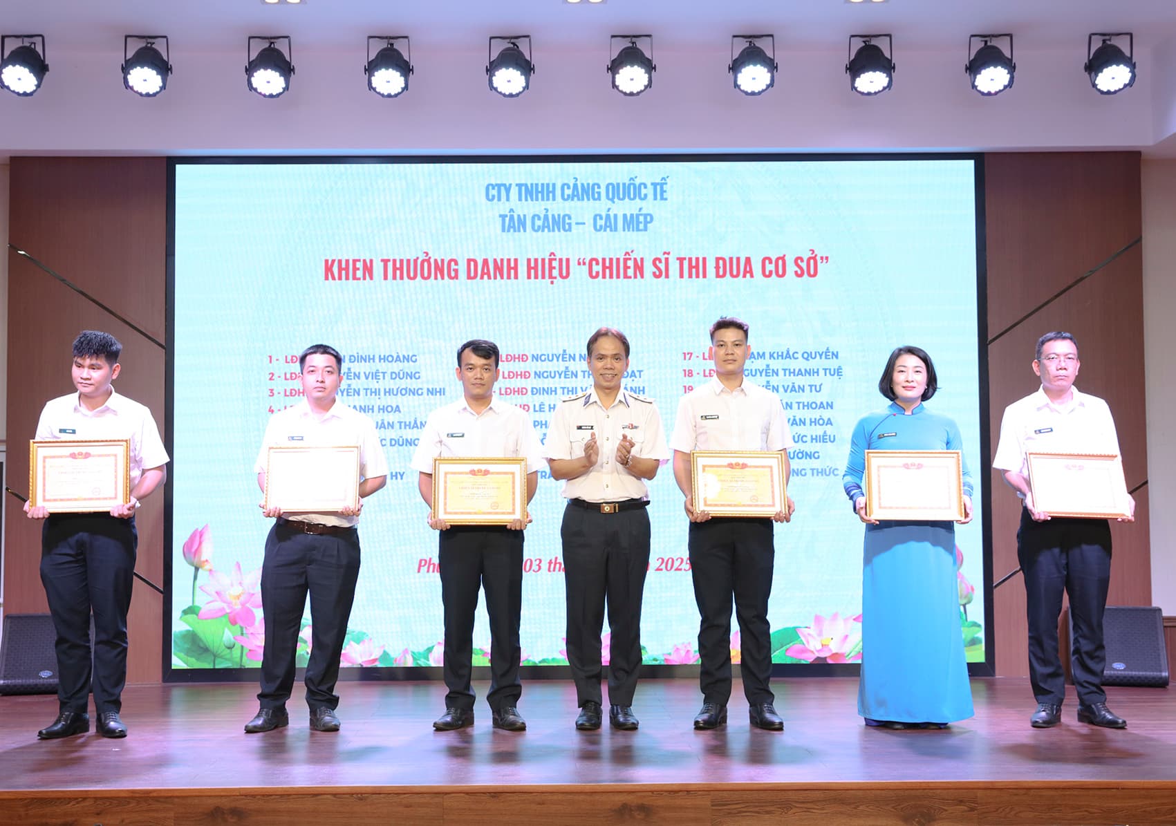 Cảng Quốc tế Tân cảng - Cái Mép tổng kết công tác năm 2024