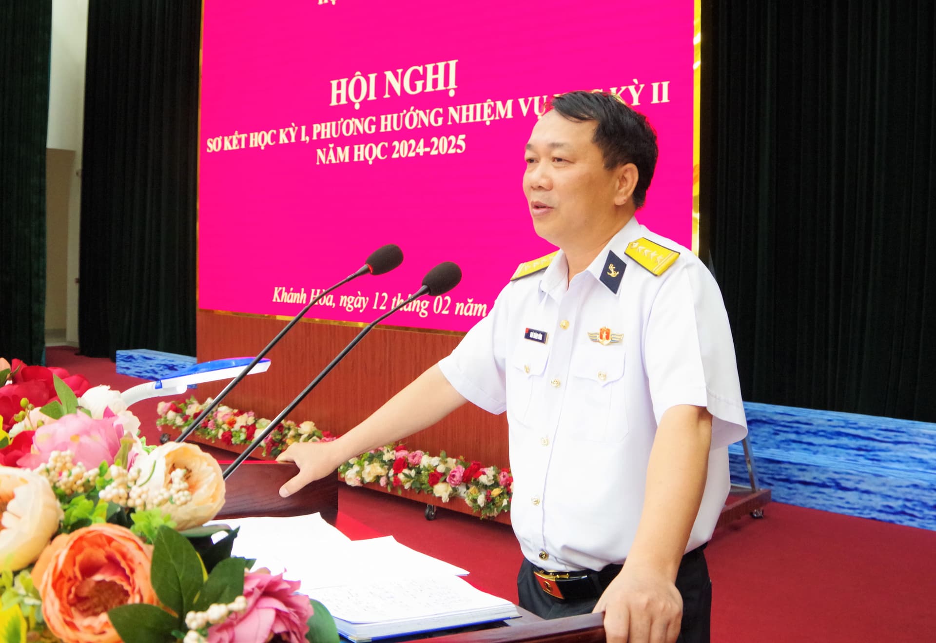 Học viện Hải quân sơ kết học kỳ I năm học 2024-2025