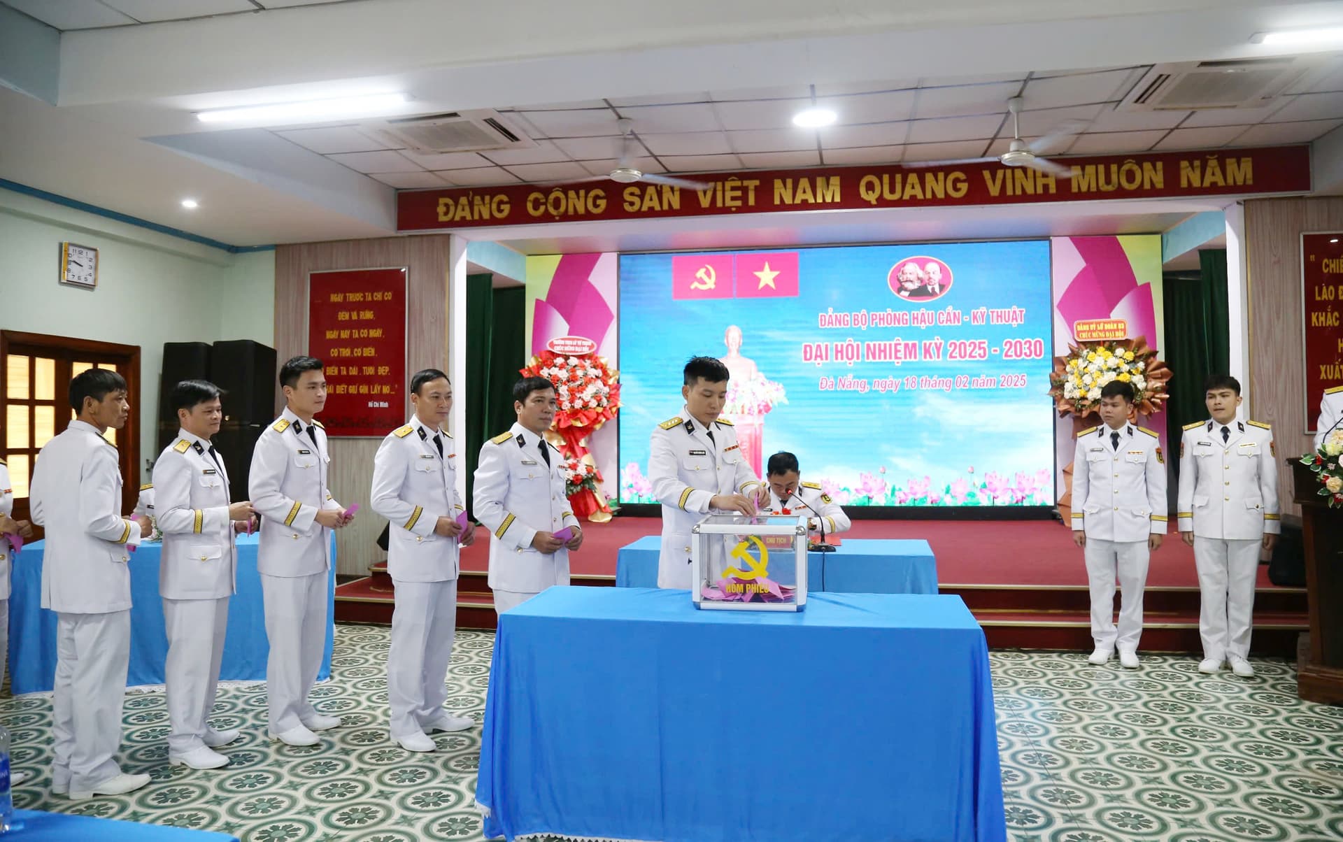 Đại hội Đảng bộ bộ phận làm trước trong Đảng bộ Lữ đoàn 83