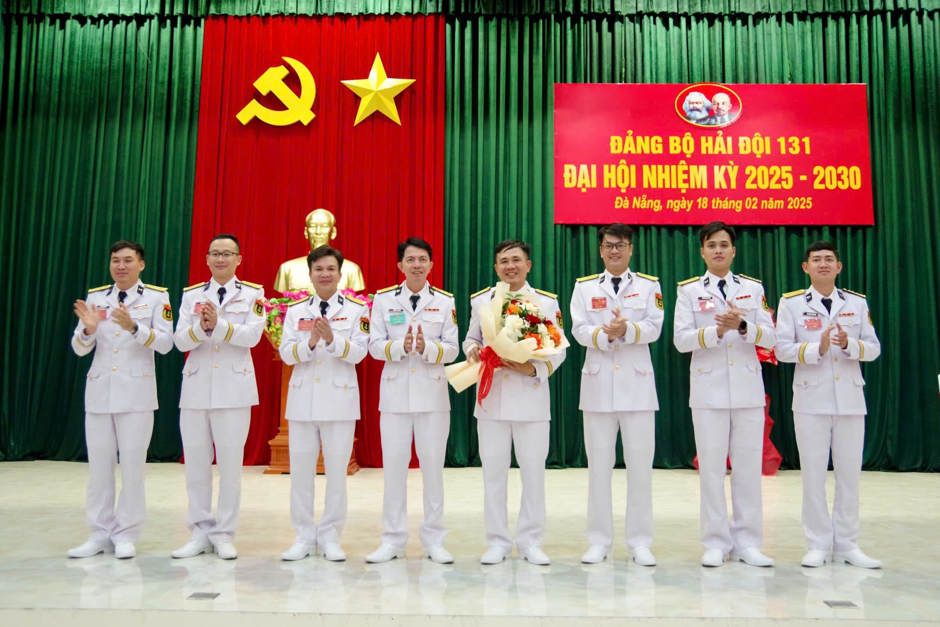 Đảng bộ bộ phận Hải đội 131 đại hội nhiệm kỳ 2025-2030