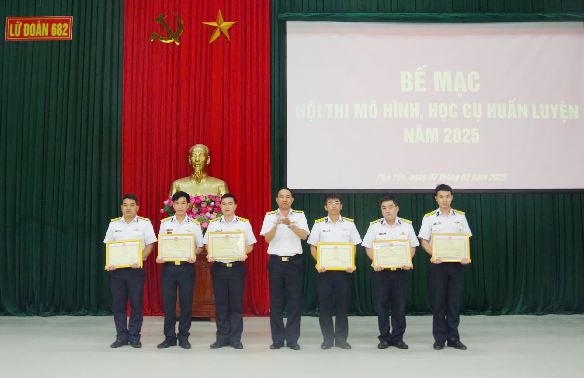 Lữ đoàn 682: 37 mô hình, sáng kiến tham gia Hội thi mô hình học cụ huấn luyện