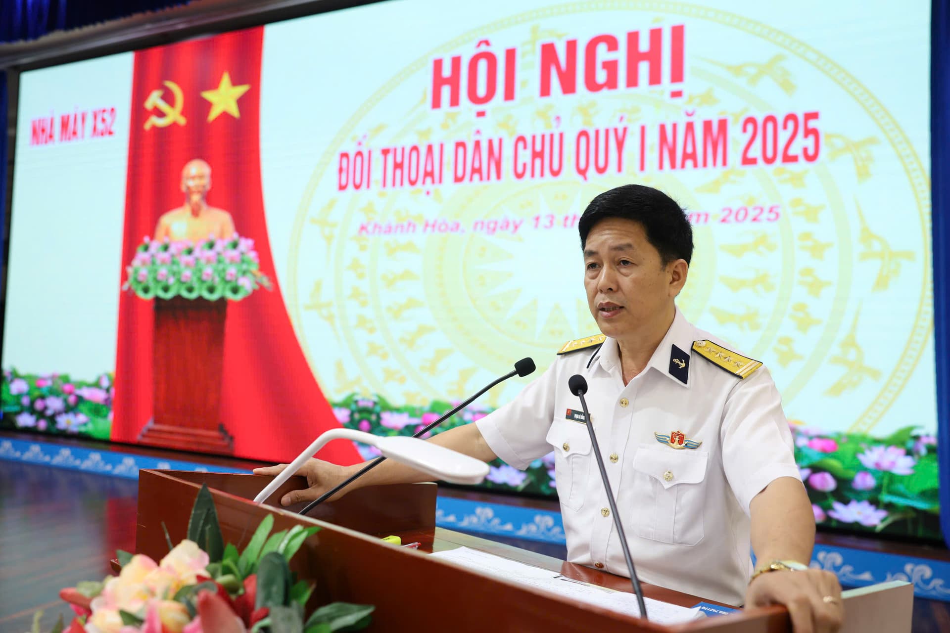 Nhà máy X52: Hội nghị đối thoại dân chủ Quý I năm 2025