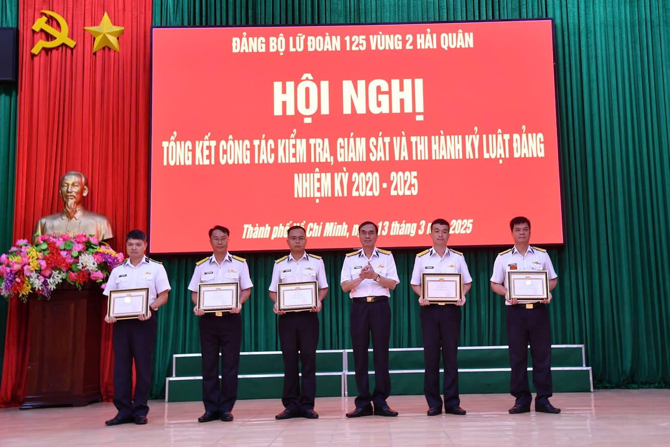 Đảng bộ Lữ đoàn 125 tổng kết công tác kiểm tra, giám sát nhiệm kỳ 2020-2025