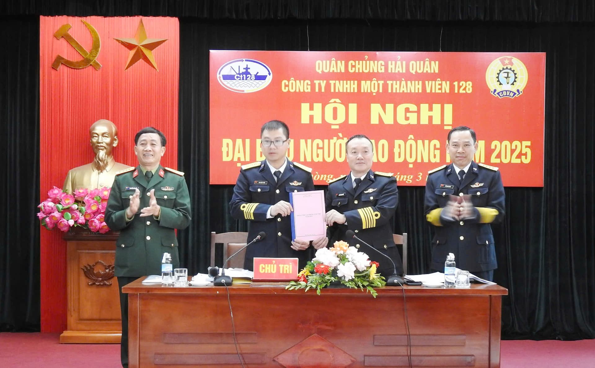 Công ty 128: Hội nghị đại biểu người lao động năm 2025