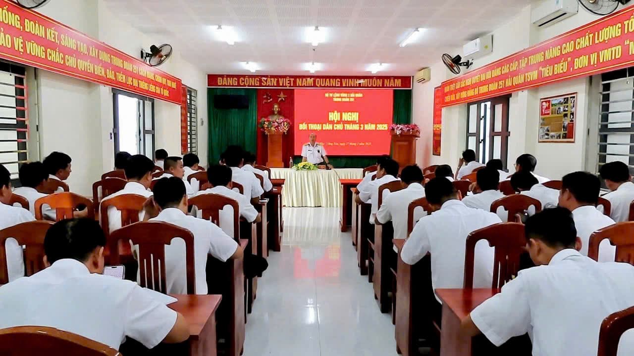 Trung đoàn 251 đối thoại dân chủ tháng 3