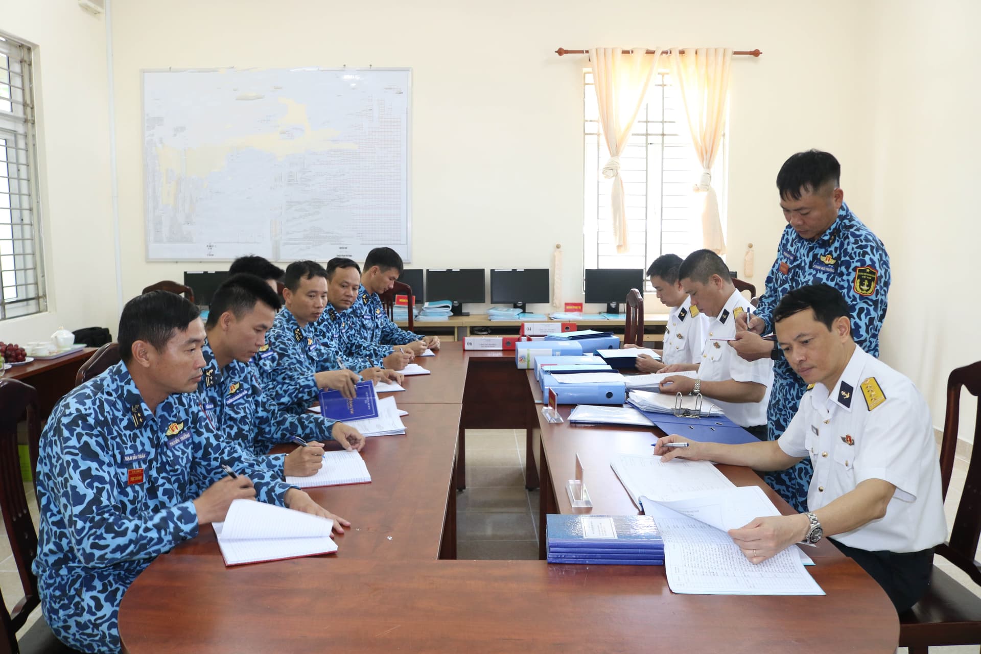 Bộ Tham mưu Hải quân phúc tra công tác huấn luyện nhiệm vụ 1 đối với Lữ đoàn 189