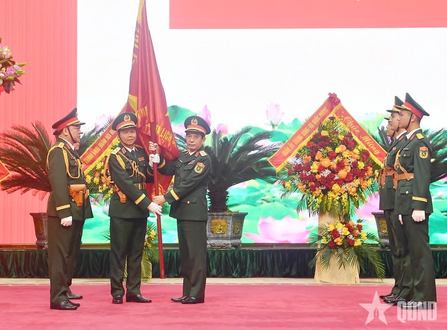 Đại tướng Phan Văn Giang chủ trì Lễ công bố quyết định sáp nhập, tổ chức lại các cơ quan