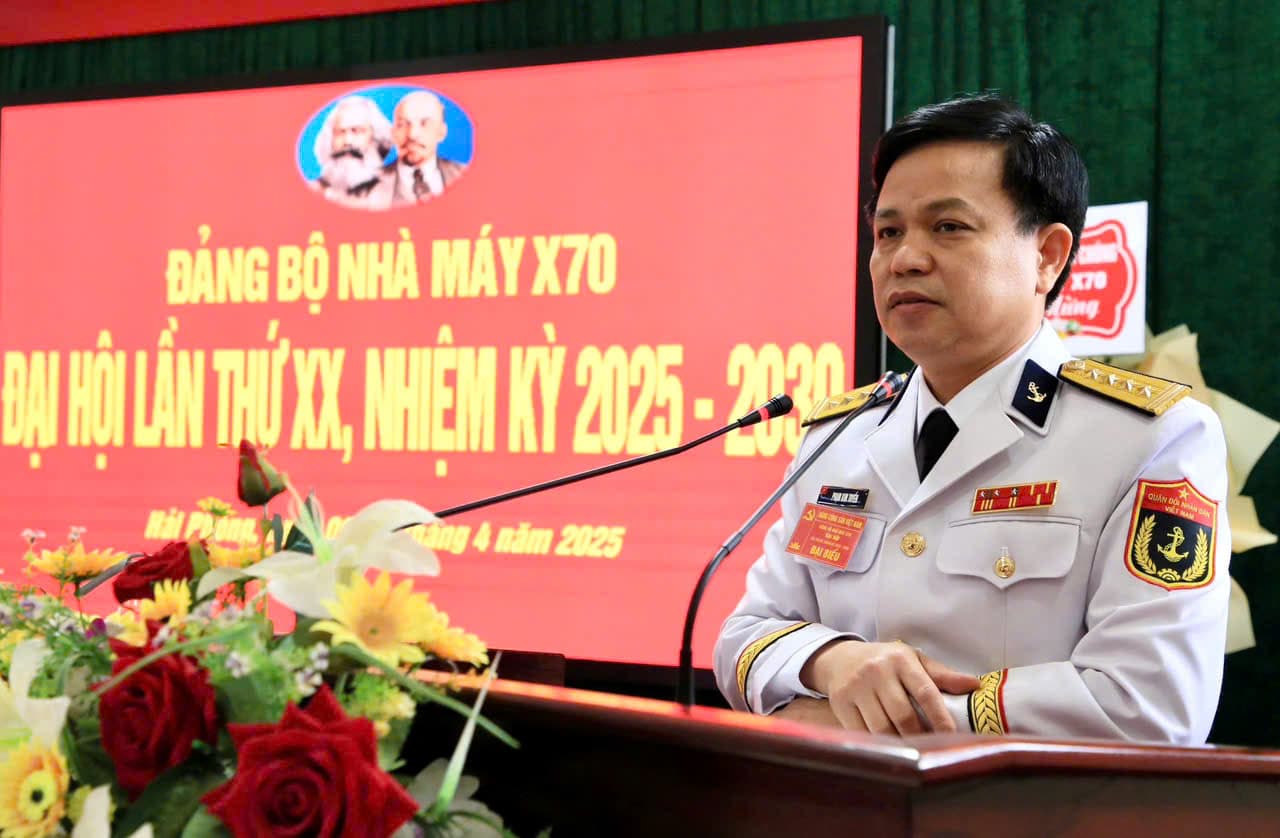 Đảng bộ Nhà máy X70: Tập trung nâng cao năng lực sửa chữa trang bị và chất lượng sản xuất sản phẩm