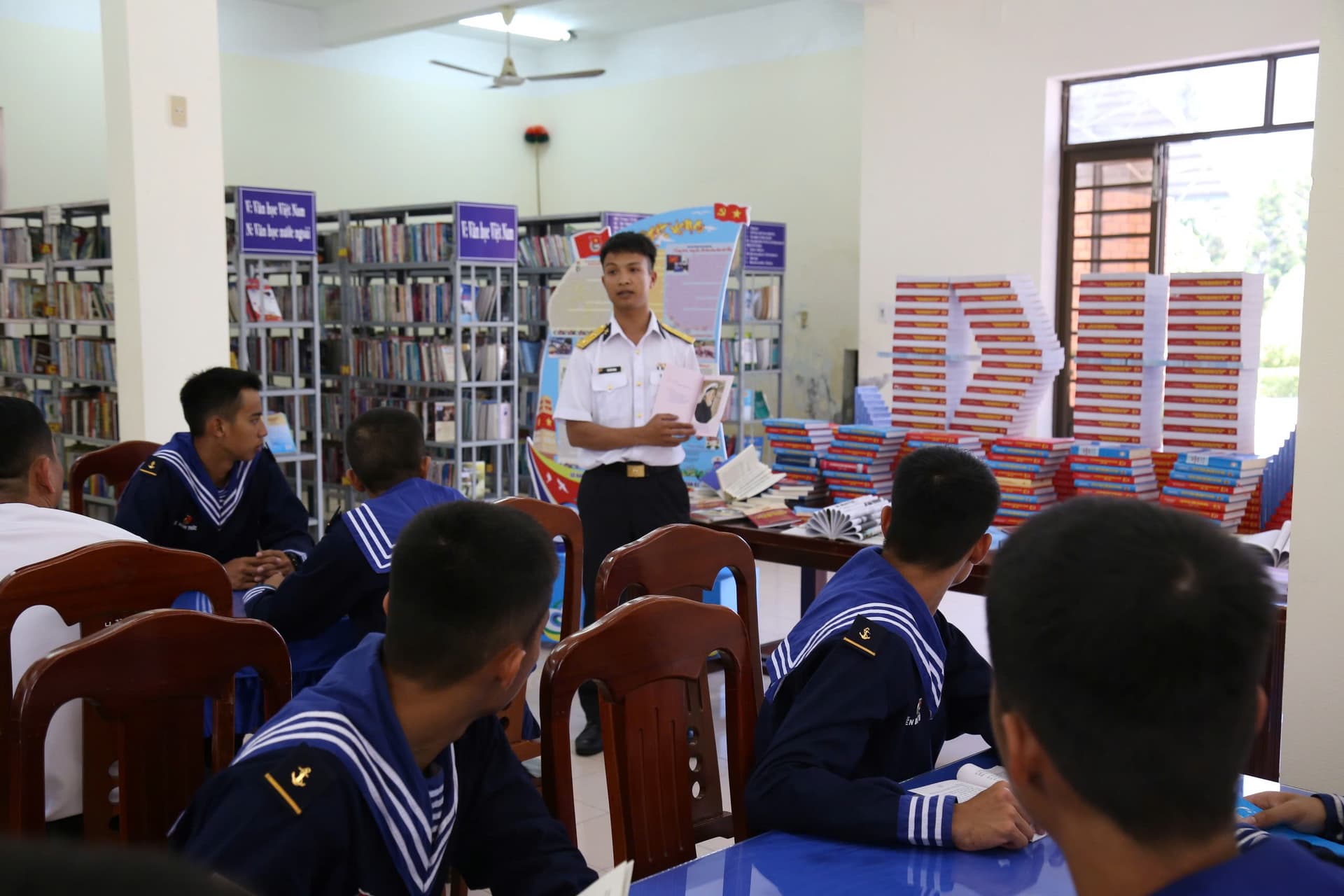 Lữ đoàn 83: Hưởng ứng Ngày sách và văn hóa đọc Việt Nam