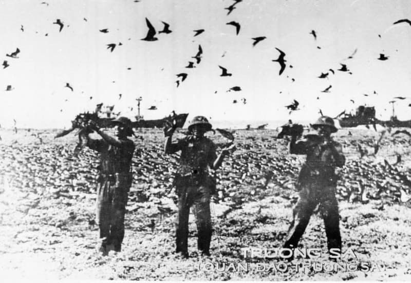 Bộ đội đặc công tham gia giải phóng Trường Sa