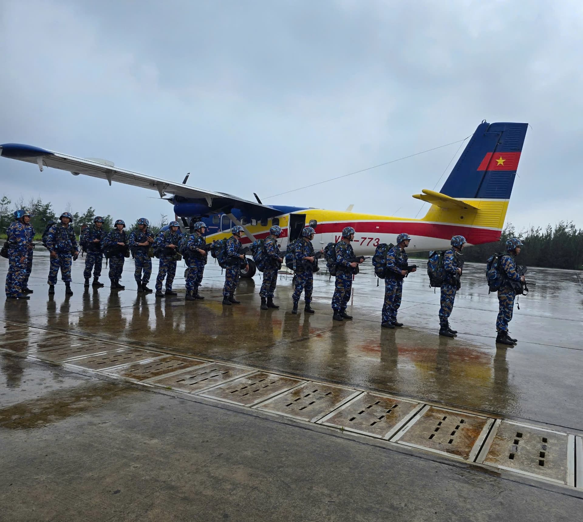 Lữ đoàn 954: Tổ chức ban bay huấn luyện hiệp đồng