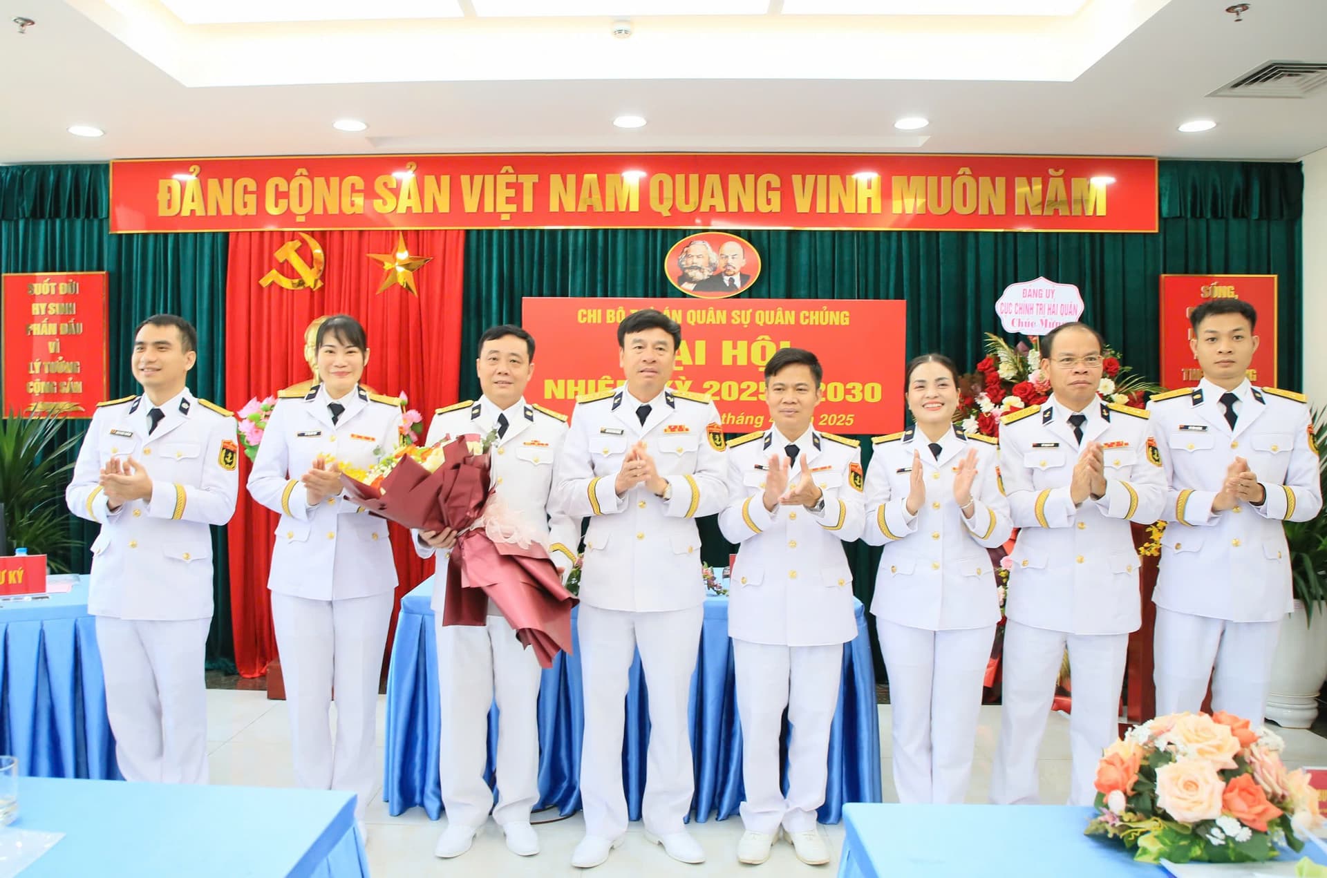 Chi bộ Tòa án quân sự Quân chủng Hải quân: Đại hội nhiệm kỳ 2025-2030