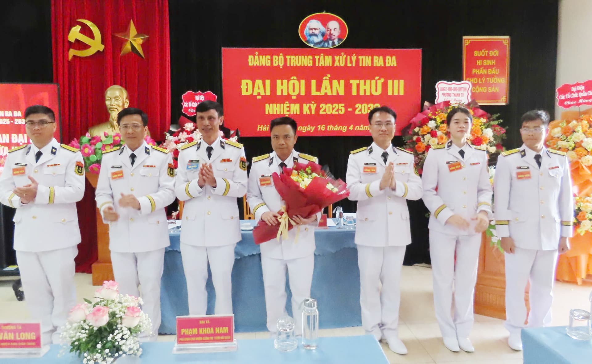 Đảng bộ Trung tâm Xử lý tin ra đa, Bộ Tham mưu: Đại hội lần thứ III, nhiệm kỳ 2025 – 2030