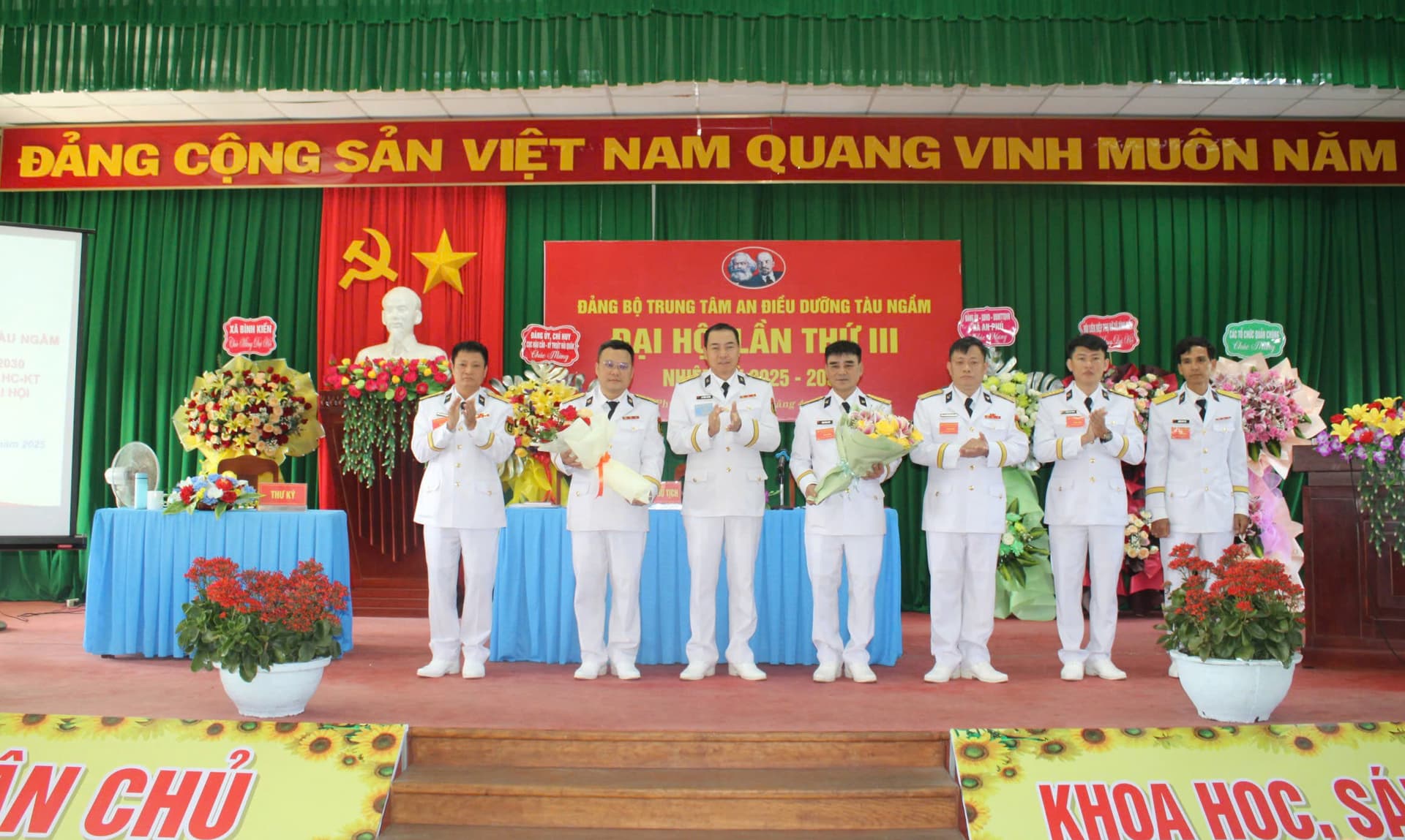 Trung tâm An điều dưỡng tàu ngầm: Đại hội Đảng bộ lần thứ III, nhiệm kỳ 2025-2030