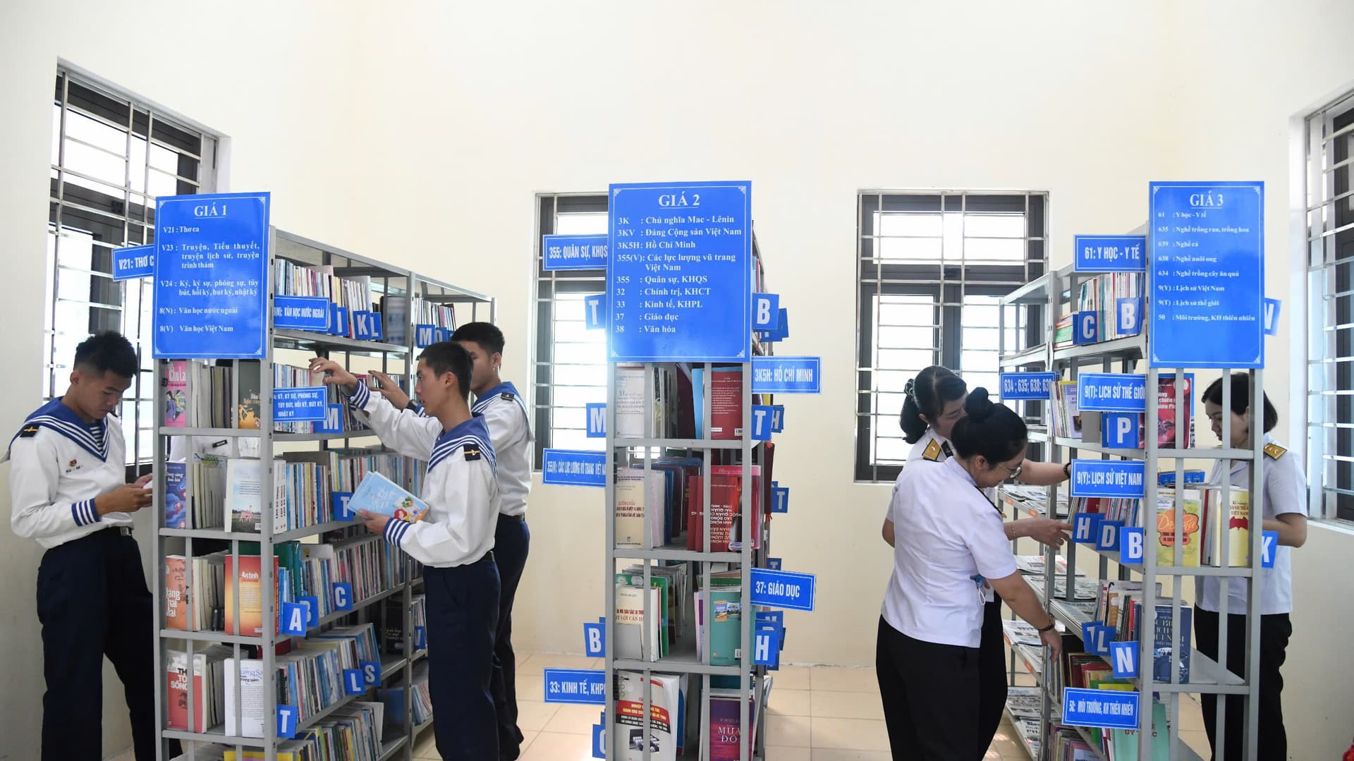 Các đơn vị của Vùng 3: Hưởng ứng Ngày sách và văn hoá đọc Việt Nam