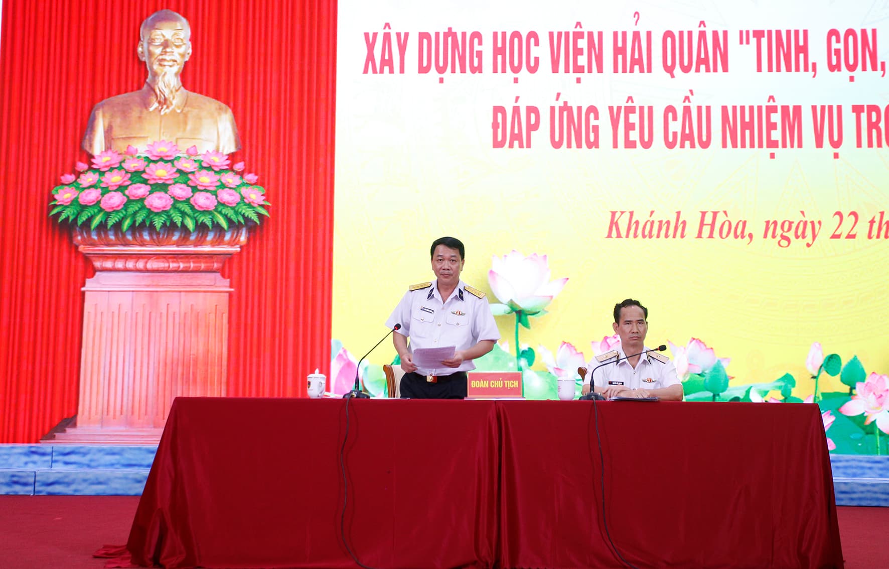 Hội thảo khoa học nhân kỷ niệm 70 năm Ngày thành lập Học viện Hải quân