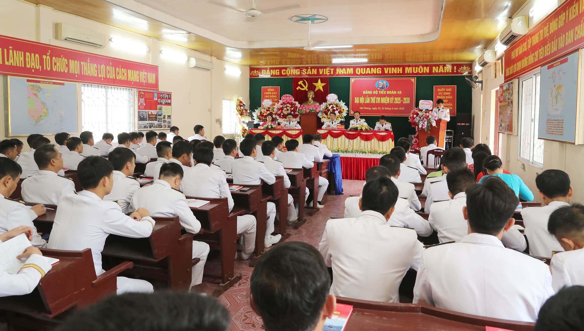 Đảng bộ Tiểu đoàn 45 lãnh đạo hoàn thành tốt nhiệm vụ vận chuyển vật chất hậu cần, kỹ thuật