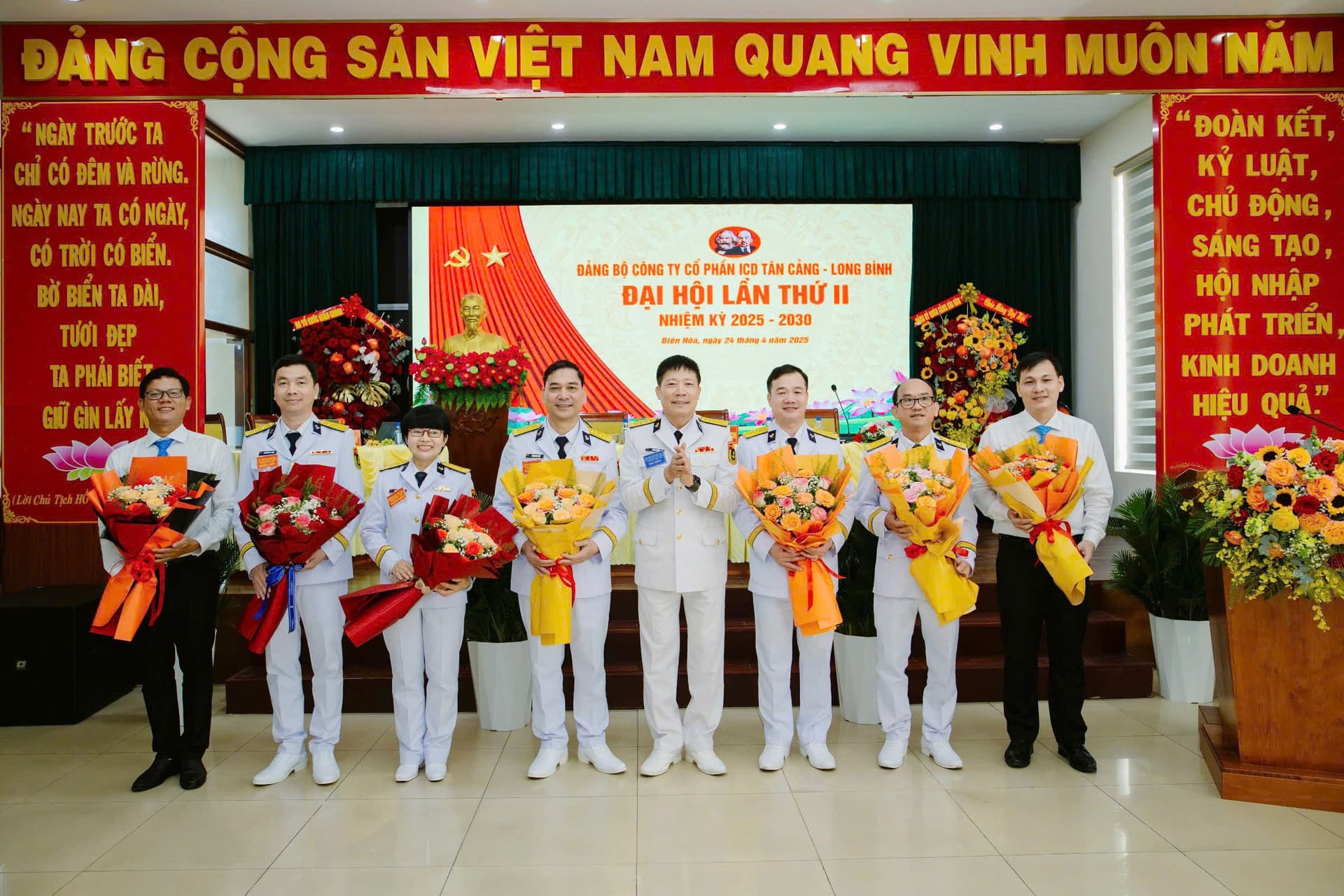 Đảng bộ Công ty Cổ phần ICD Tân Cảng - Long Bình tổ chức Đại hội nhiệm kỳ 2025 - 2030