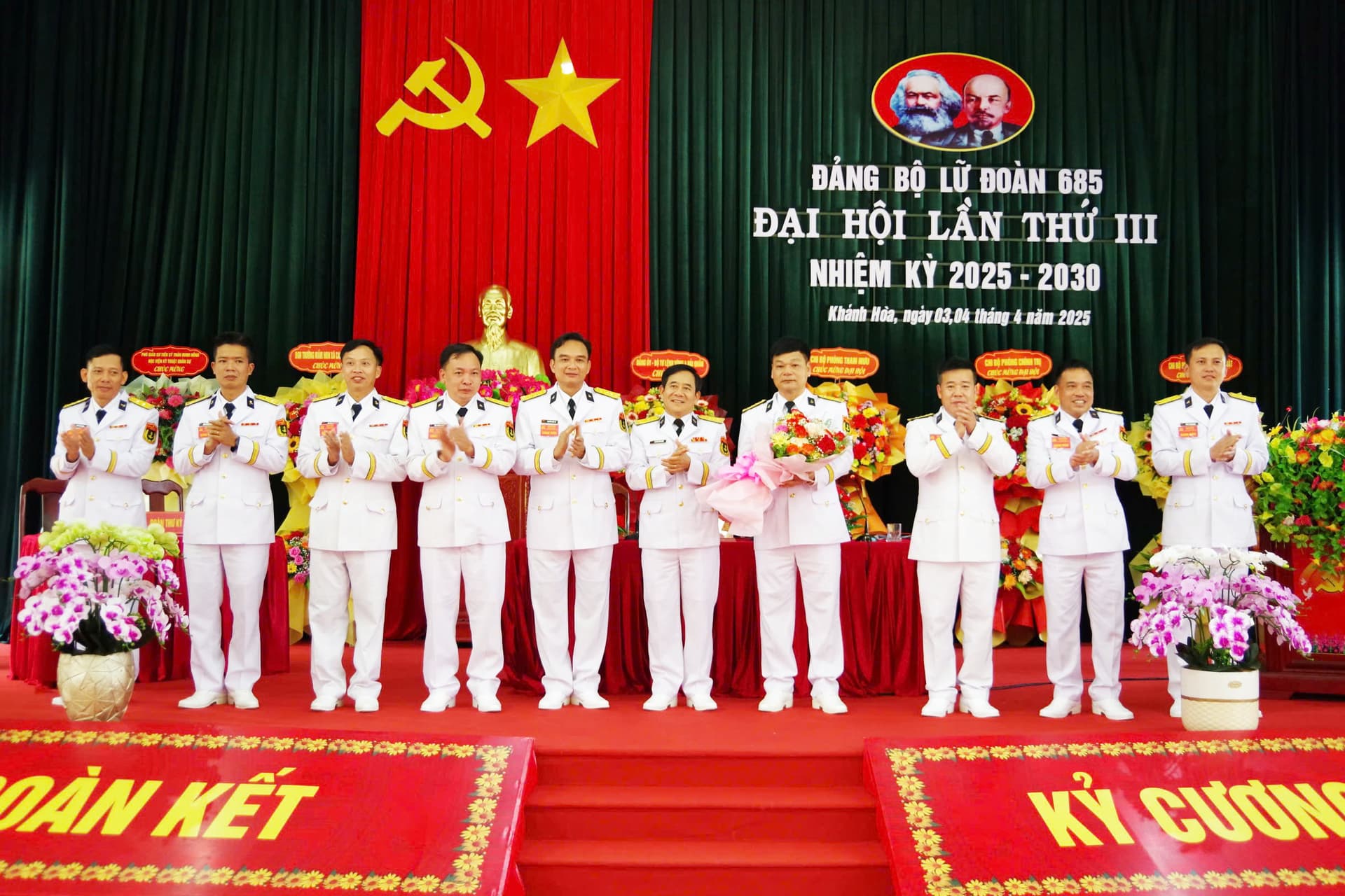 Đại hội Đảng bộ Lữ đoàn 685 thành công tốt đẹp