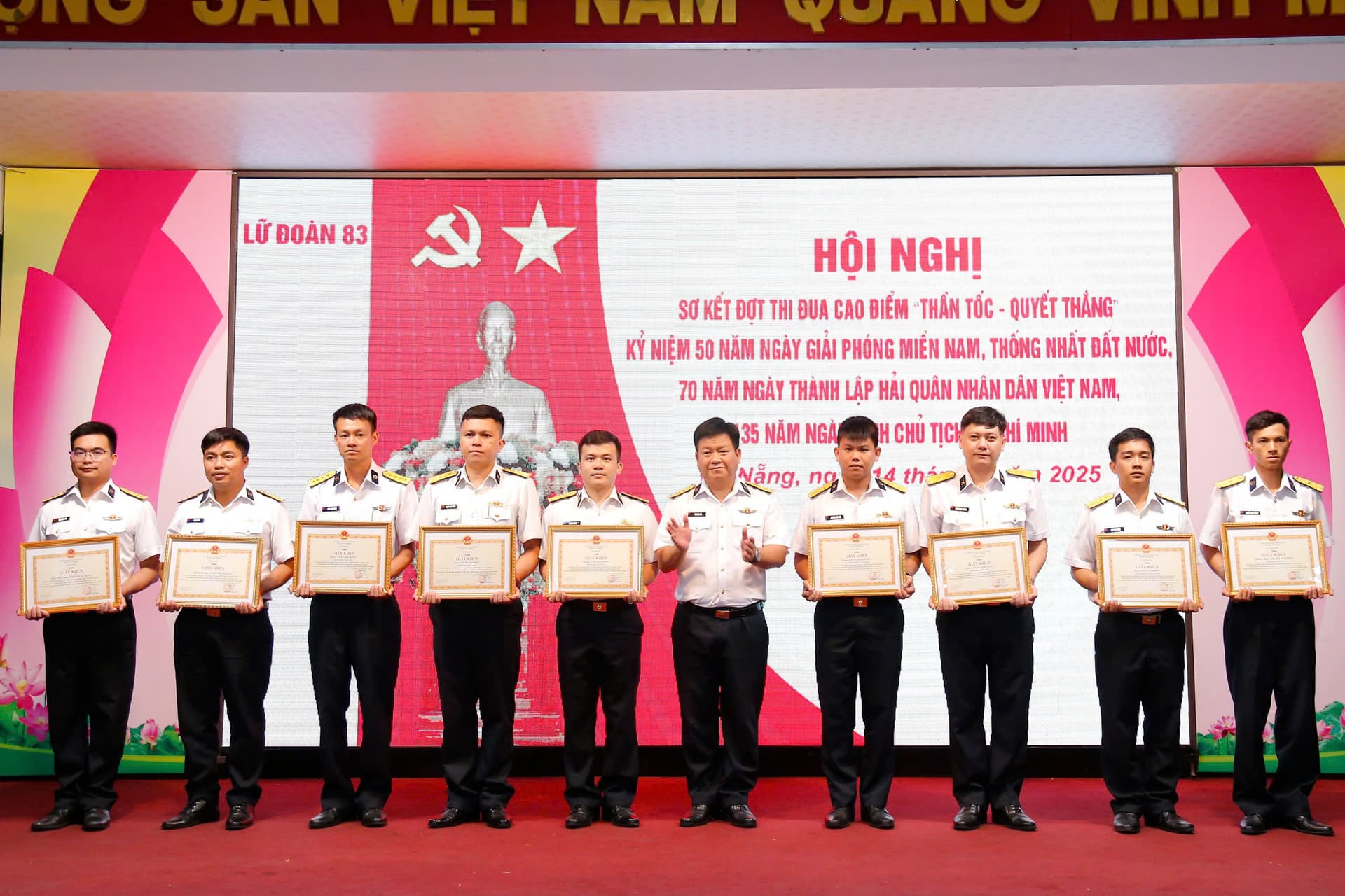 Lữ đoàn 83 tổng kết 10 năm thực hiện Chỉ thị số 05 của Bộ Chính trị