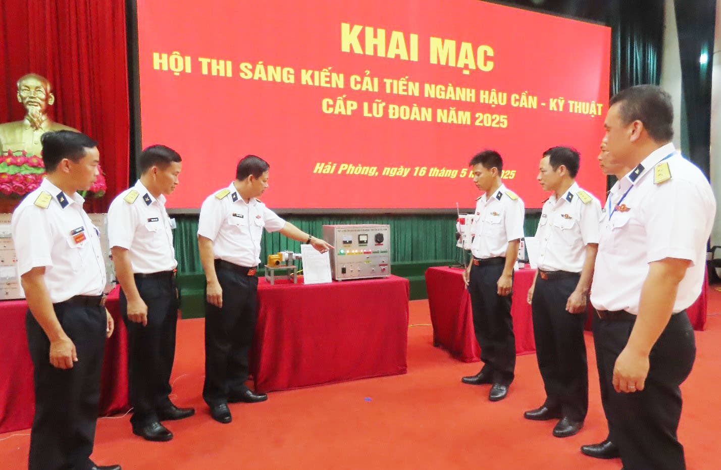 Lữ đoàn 679: Hội thi “Sáng kiến, cải tiến ngành hậu cần - kỹ thuật năm 2025