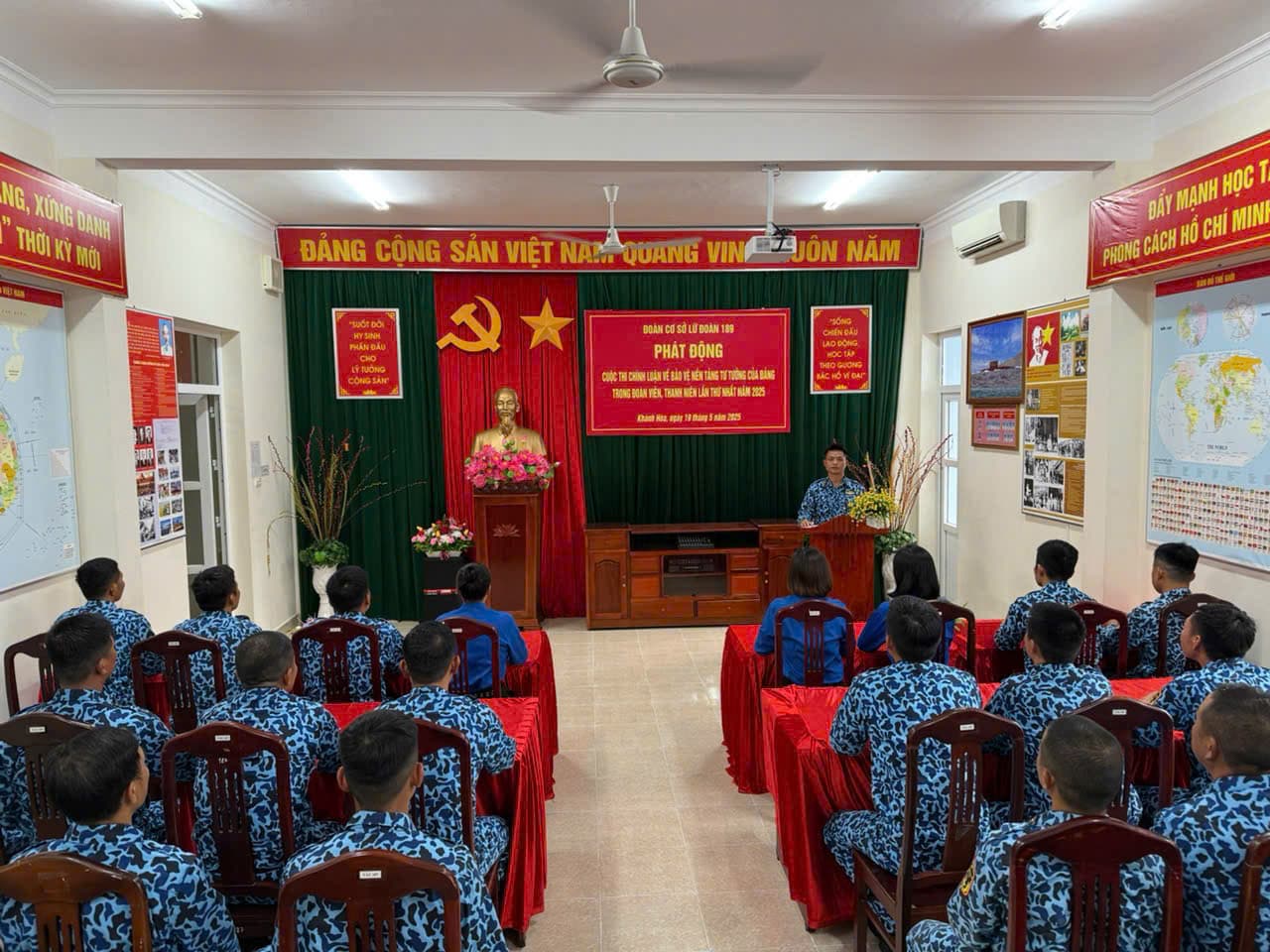 Lữ đoàn 189: Phát động cuộc thi chính luận bảo vệ nền tảng tư tưởng của Đảng