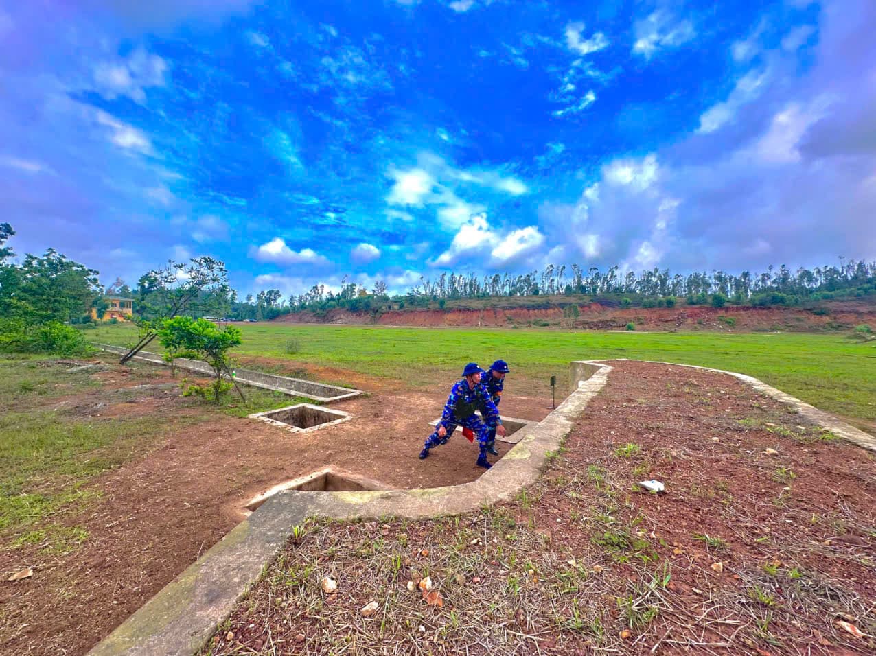 Chiến sĩ mới Tiểu đoàn 158 hoàn thành kiểm tra 3 tiếng nổ năm 2025