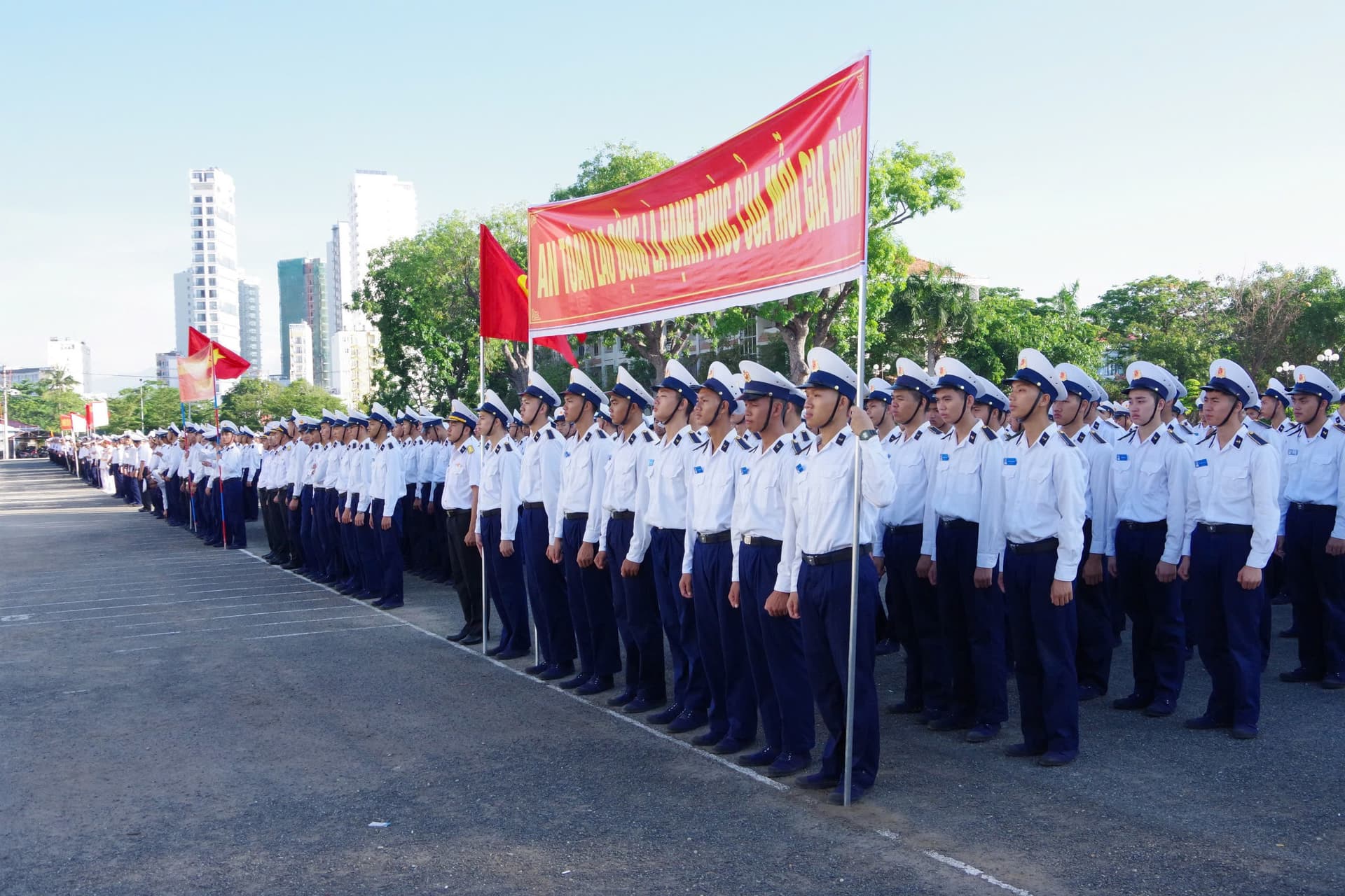 Học viện Hải quân tổ chức phát động hưởng ứng Tháng hành động về an toàn, vệ sinh lao động