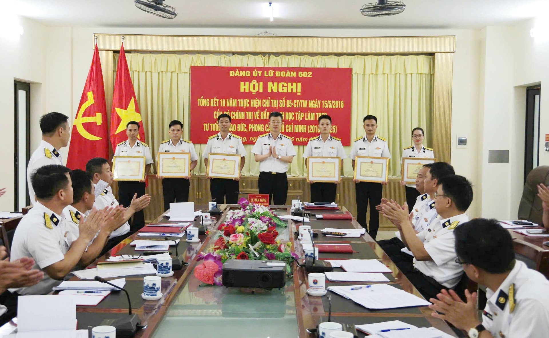 Lữ đoàn 602 tổng kết 10 năm thực hiện Chỉ thị số 05 của Bộ Chính trị