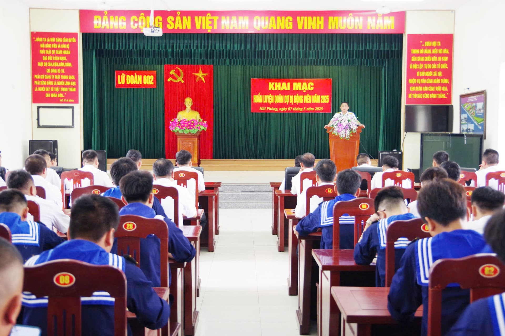 Lữ đoàn 602 huấn luyện quân dự bị động viên năm 2025