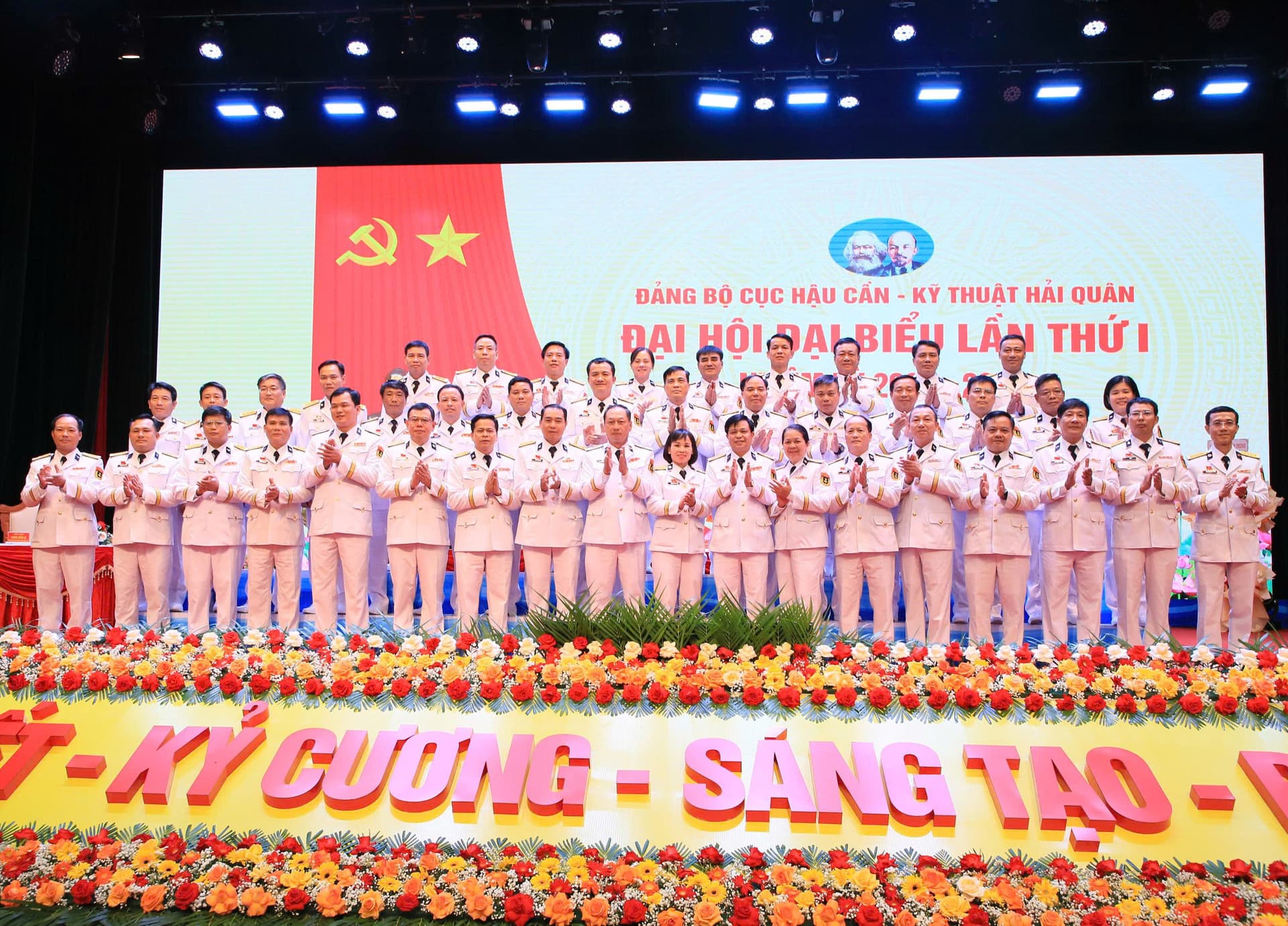 Đảng bộ Cục Hậu cần - Kỹ thuật Hải quân: Đại hội đại biểu lần thứ I, nhiệm kỳ 2025-2030