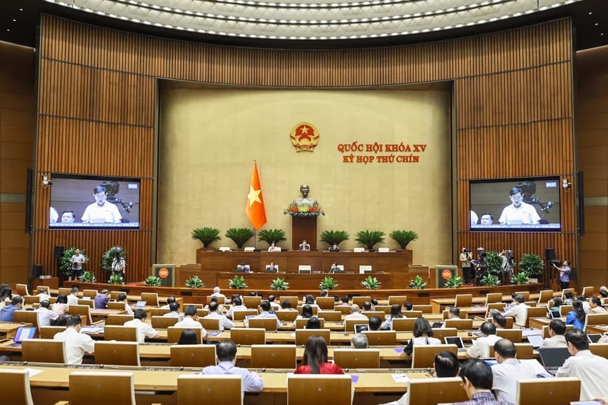 Quốc hội thông qua Nghị quyết về việc sắp xếp đơn vị hành chính cấp tỉnh