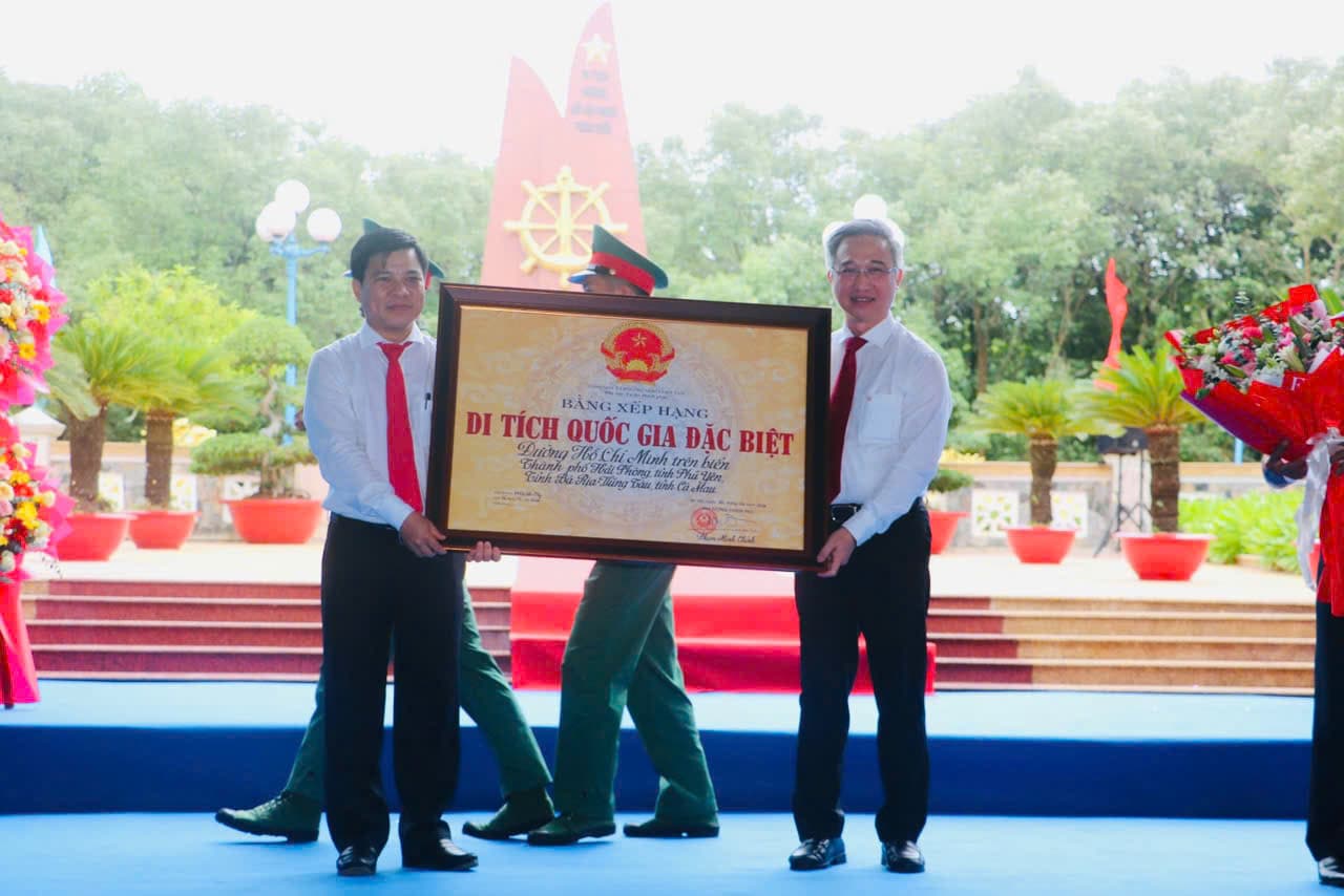 Bến Lộc An - Đường Hồ Chí Minh trên biển là Di tích quốc gia đặc biệt