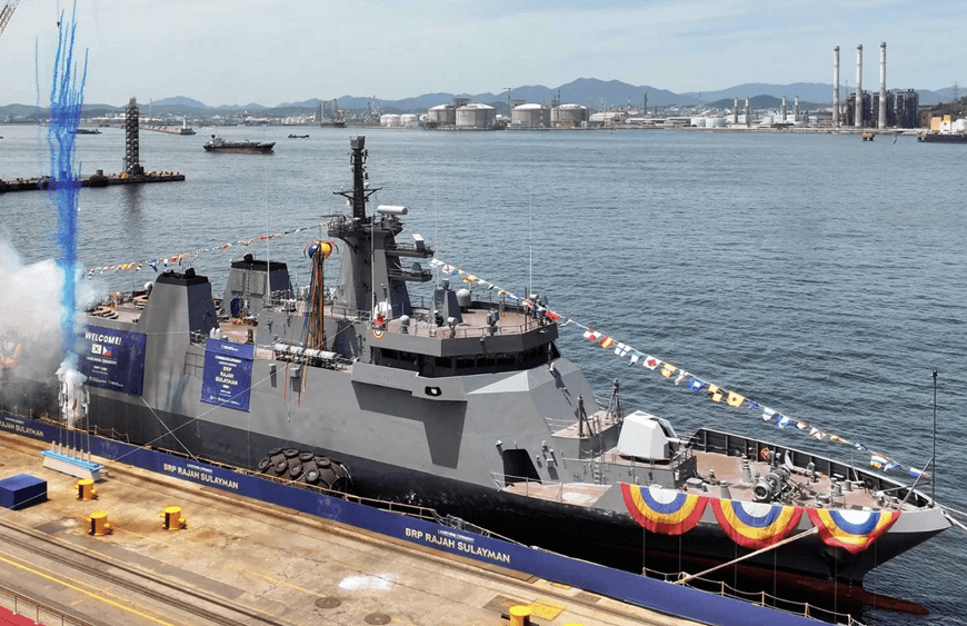 Philippines hạ thủy tàu BRP Rajah Sulayman