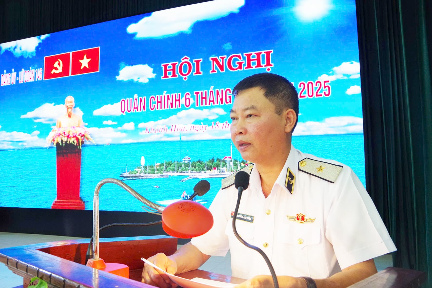 Lữ đoàn 146: Hội nghị quân chính 6 tháng đầu năm 2025