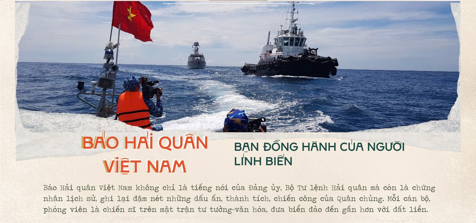 Báo Hải quân Việt Nam: Bạn đồng hành của người lính biển