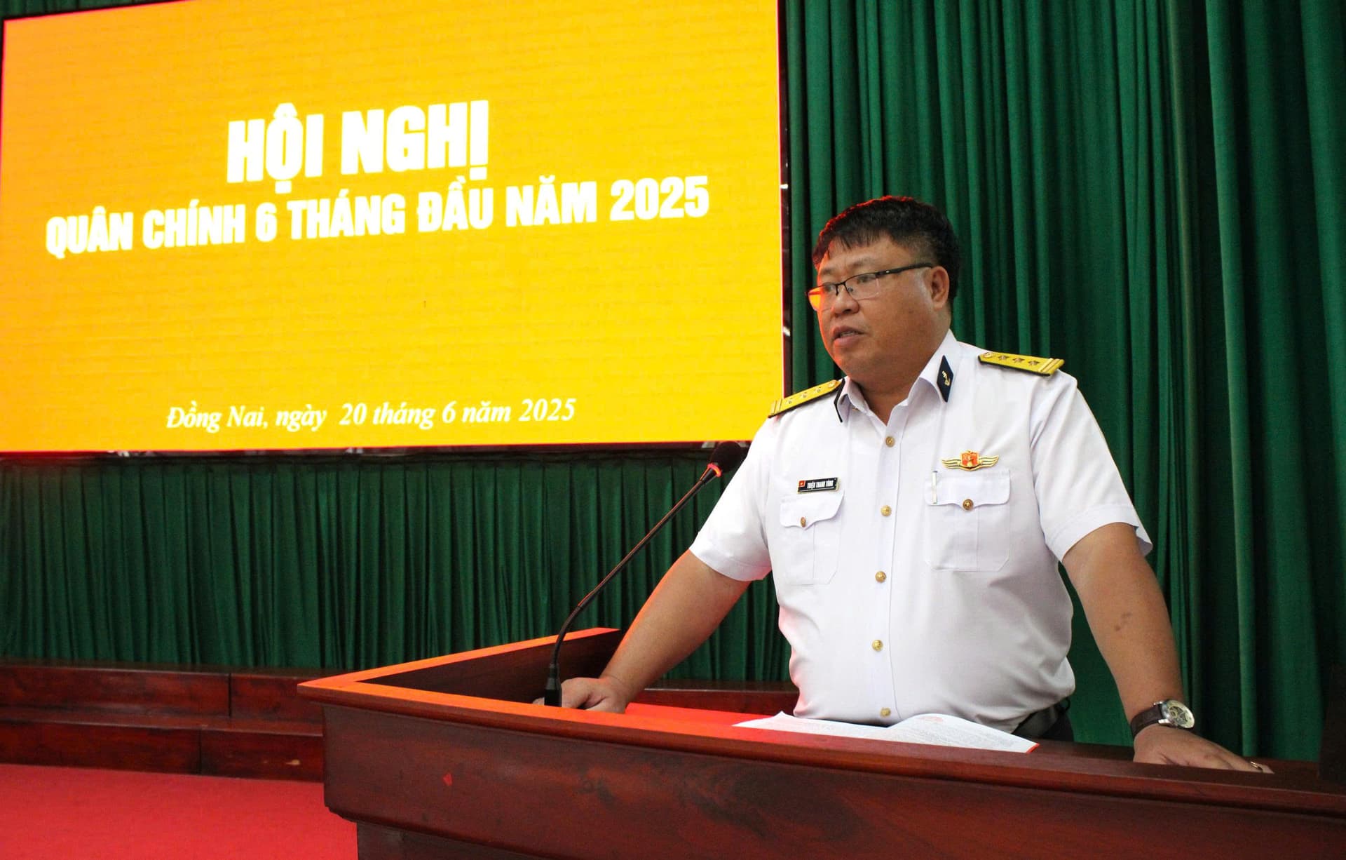 Trung tâm Bảo đảm kỹ thuật Vùng 2: Hội nghị quân chính 6 tháng đầu năm 2025