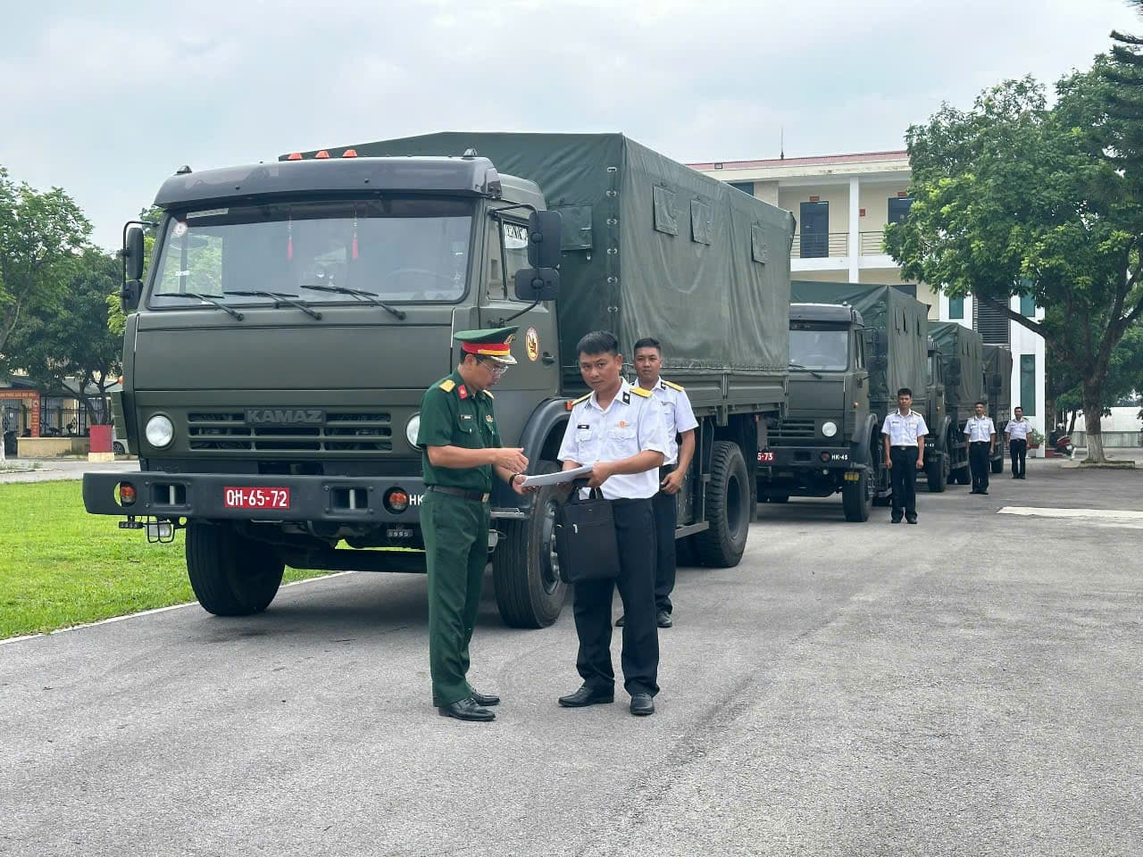 Tiếp nhận vật tư, trang bị hóa học đợt 1 năm 2025