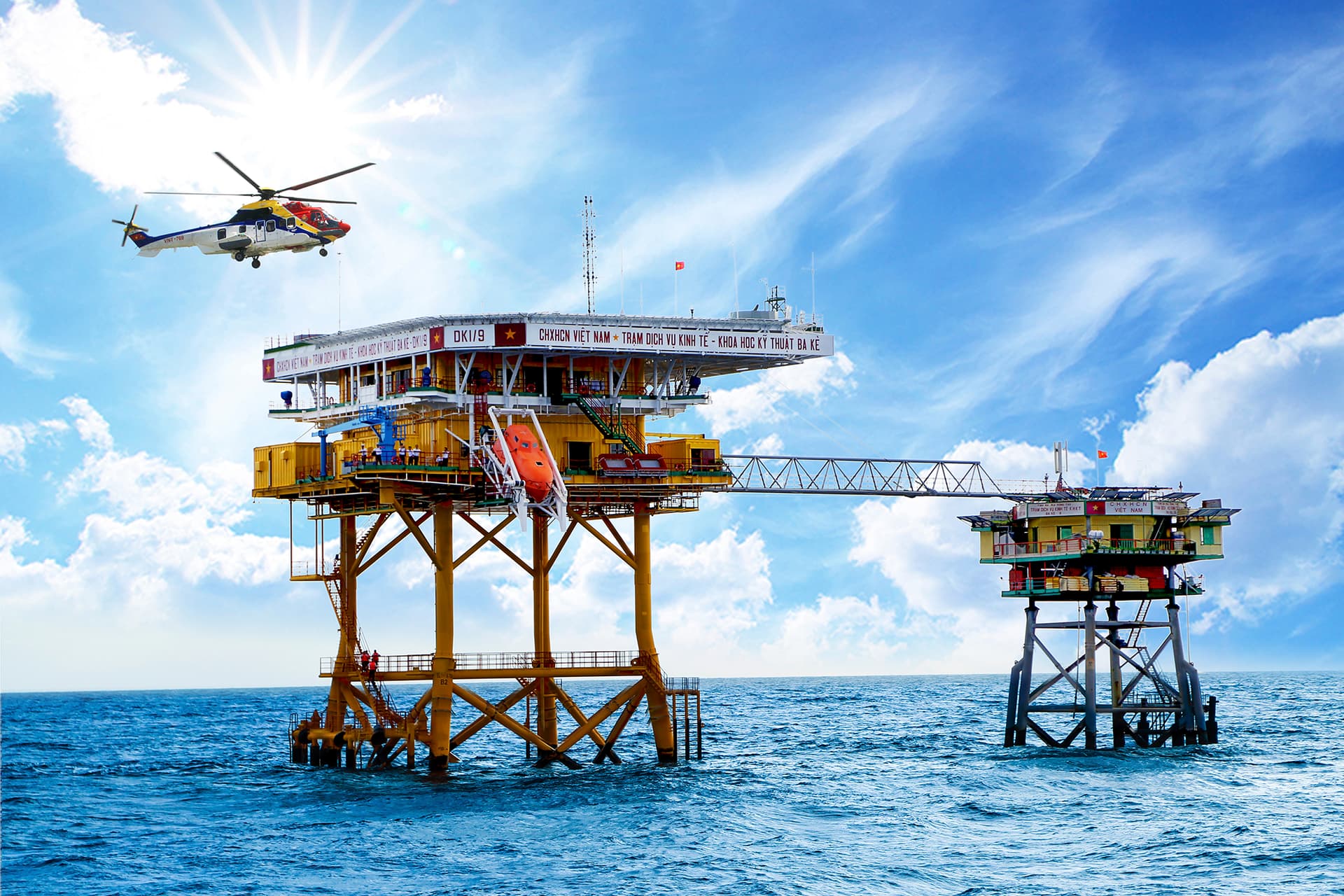 Điểm tựa vững chắc nơi trùng khơi