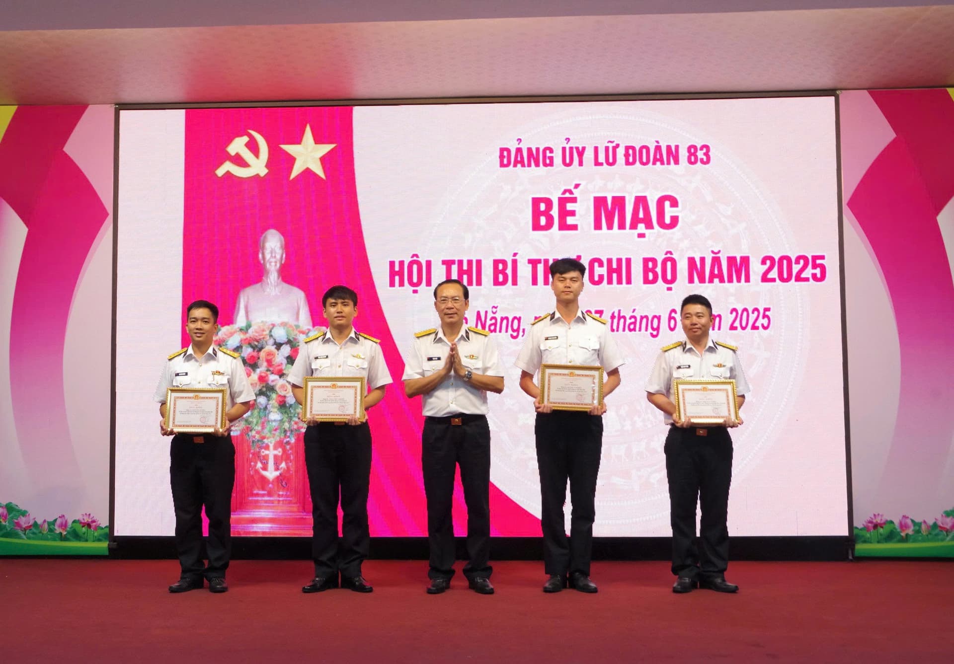 Lữ đoàn 83: Hội thi bí thư chi bộ năm 2025