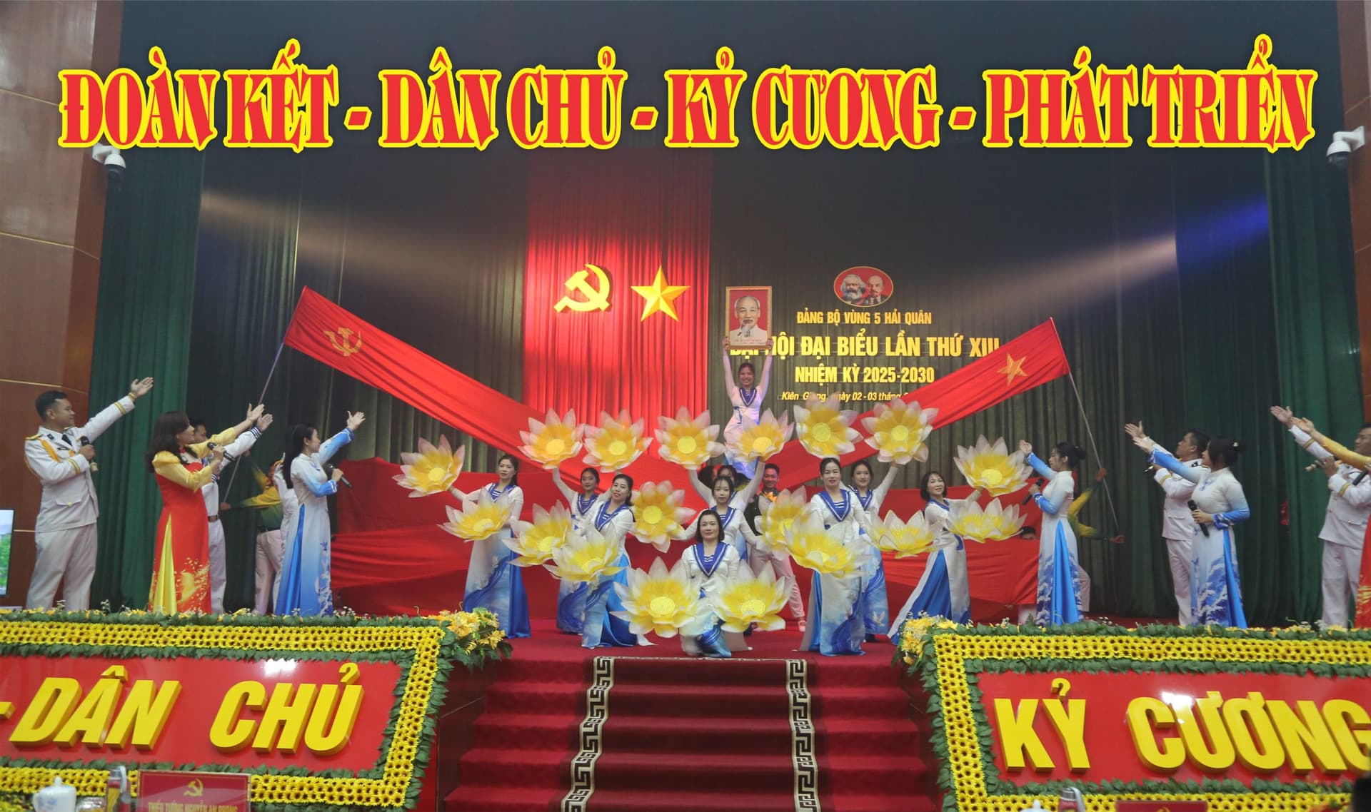 ĐẠI HỘI ĐẠI BIỂU ĐẢNG BỘ VÙNG 5 HẢI QUÂN LẦN THỨ XIII, NHIỆM KỲ 2025-2030