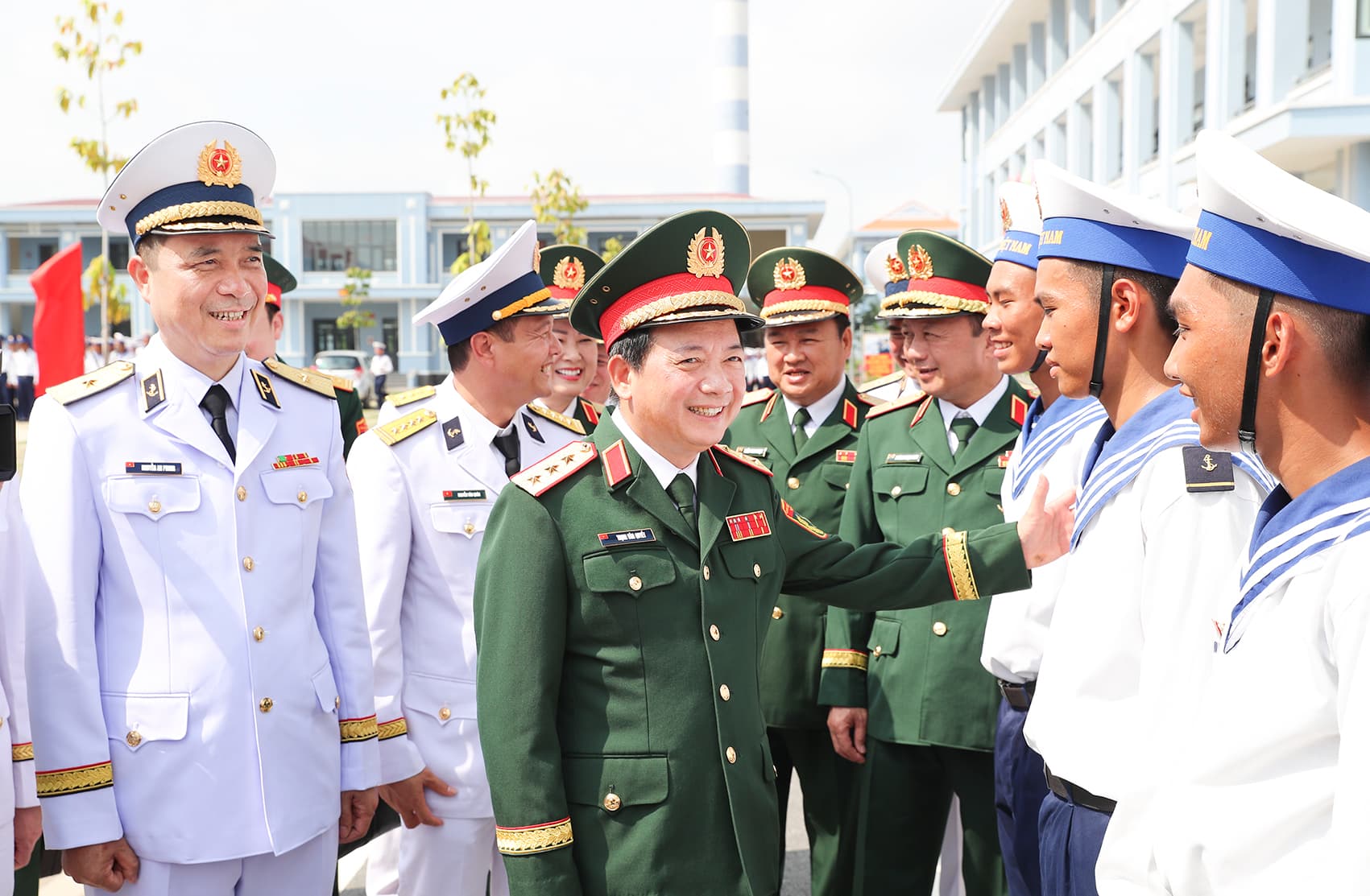 Thượng tướng Trịnh Văn Quyết dự Lễ tuyên thệ chiến sĩ mới tại Trung tâm Huấn luyện Vùng 2