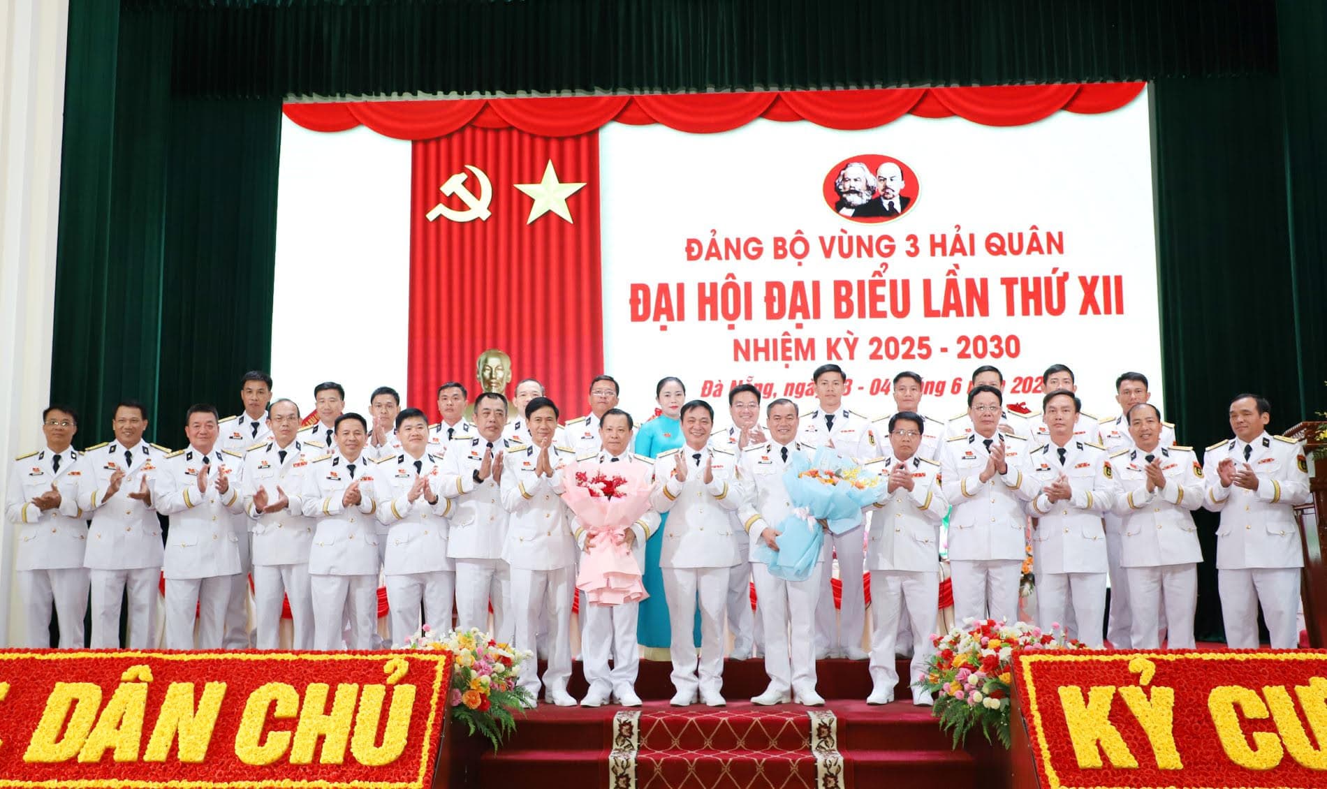 ĐẠI HỘI ĐẠI BIỂU ĐẢNG BỘ VÙNG 3 HẢI QUÂN LẦN THỨ XII NHIỆM KỲ 2025-2030