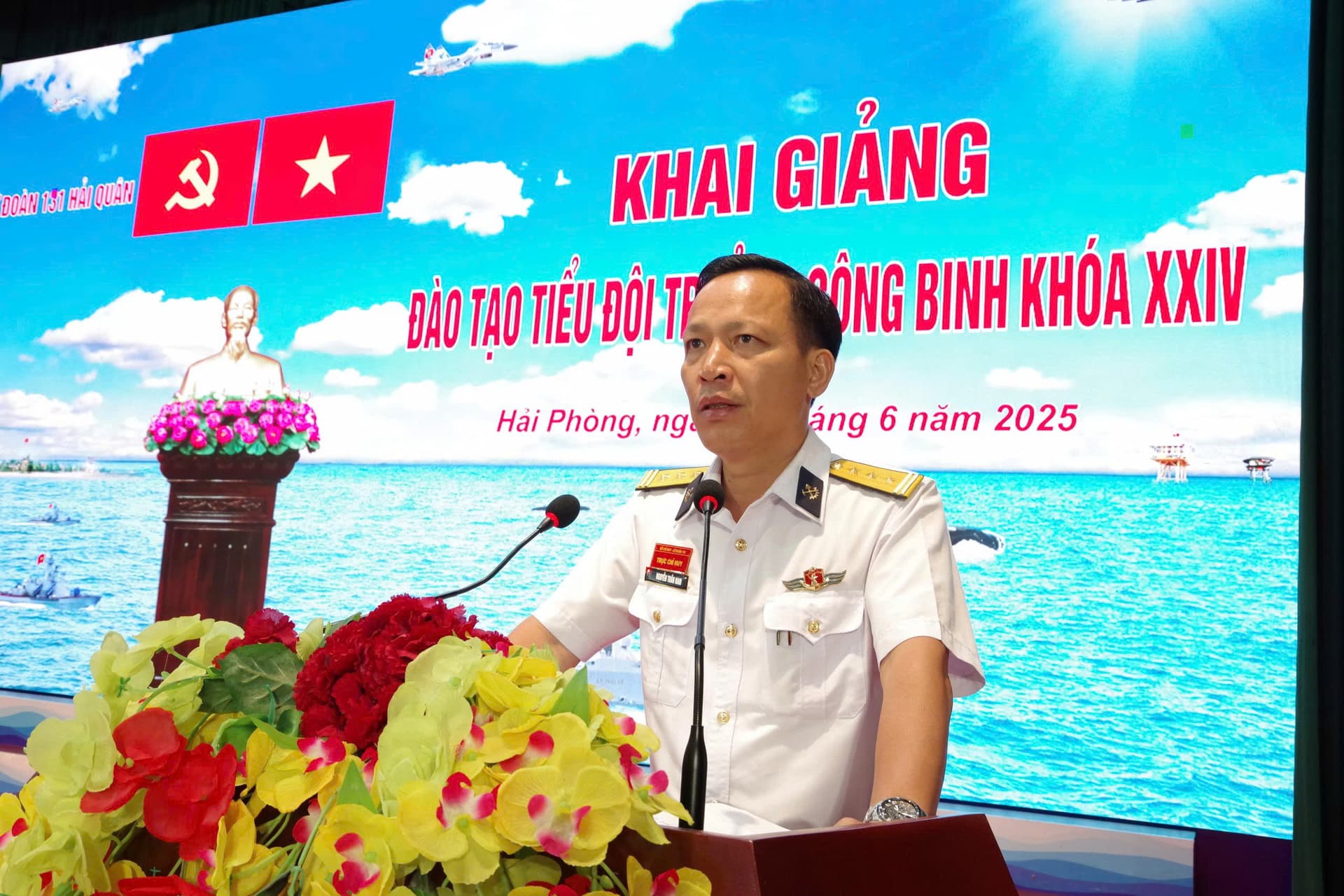 Lữ đoàn 131: Khai giảng đào tạo tiểu đội trưởng công binh khóa 24